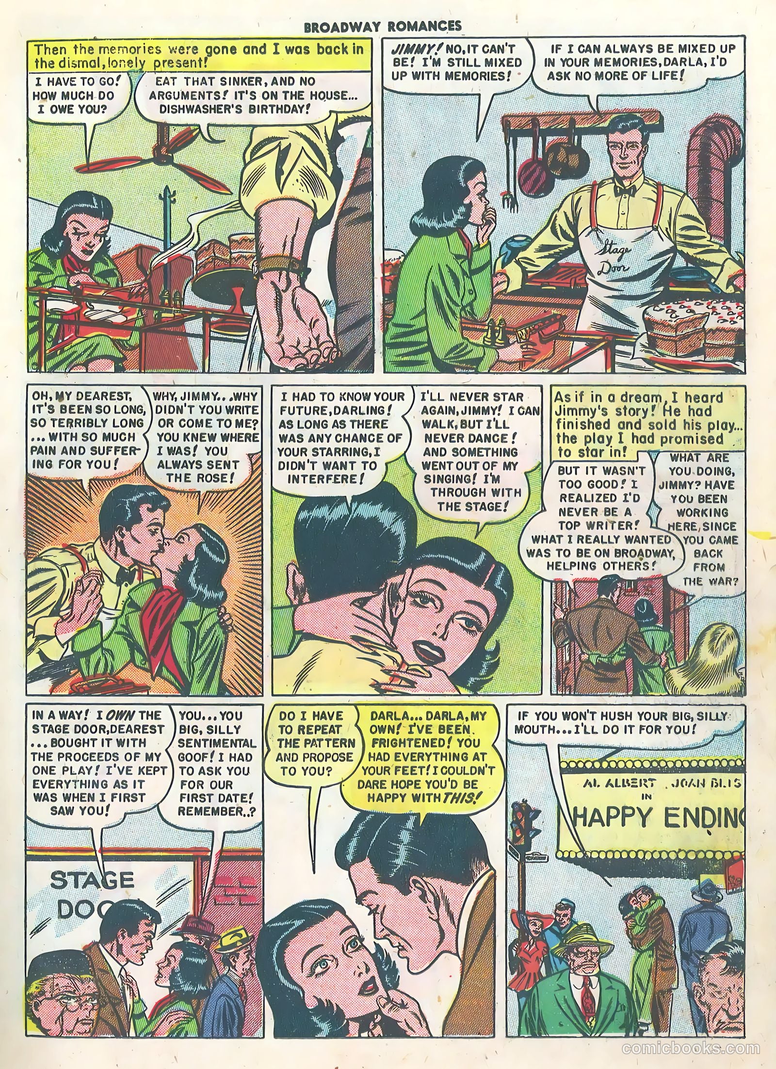Broadway Romances #1 (1950) — page 11 of 36