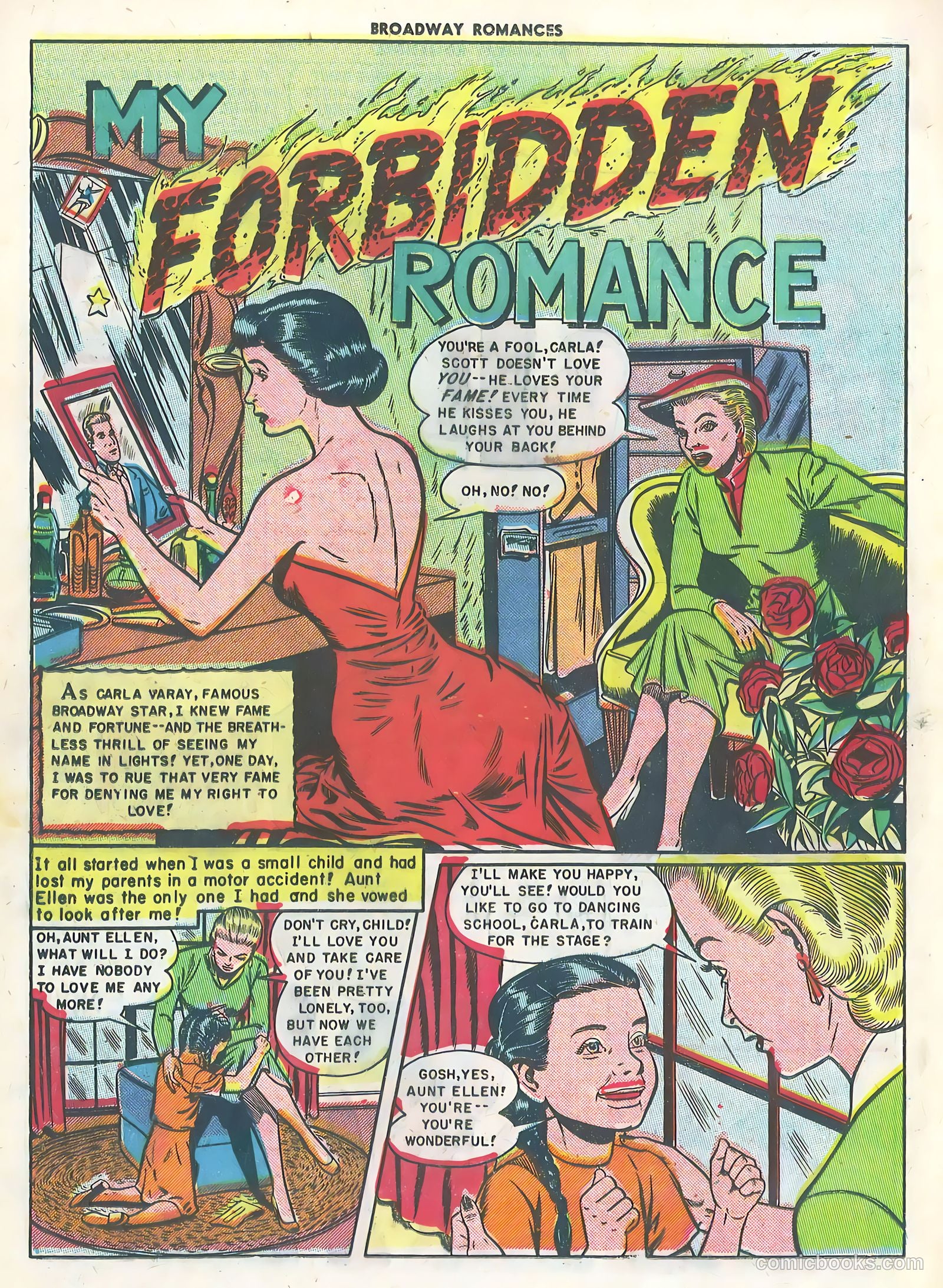 Broadway Romances #1 (1950) — page 12 of 36