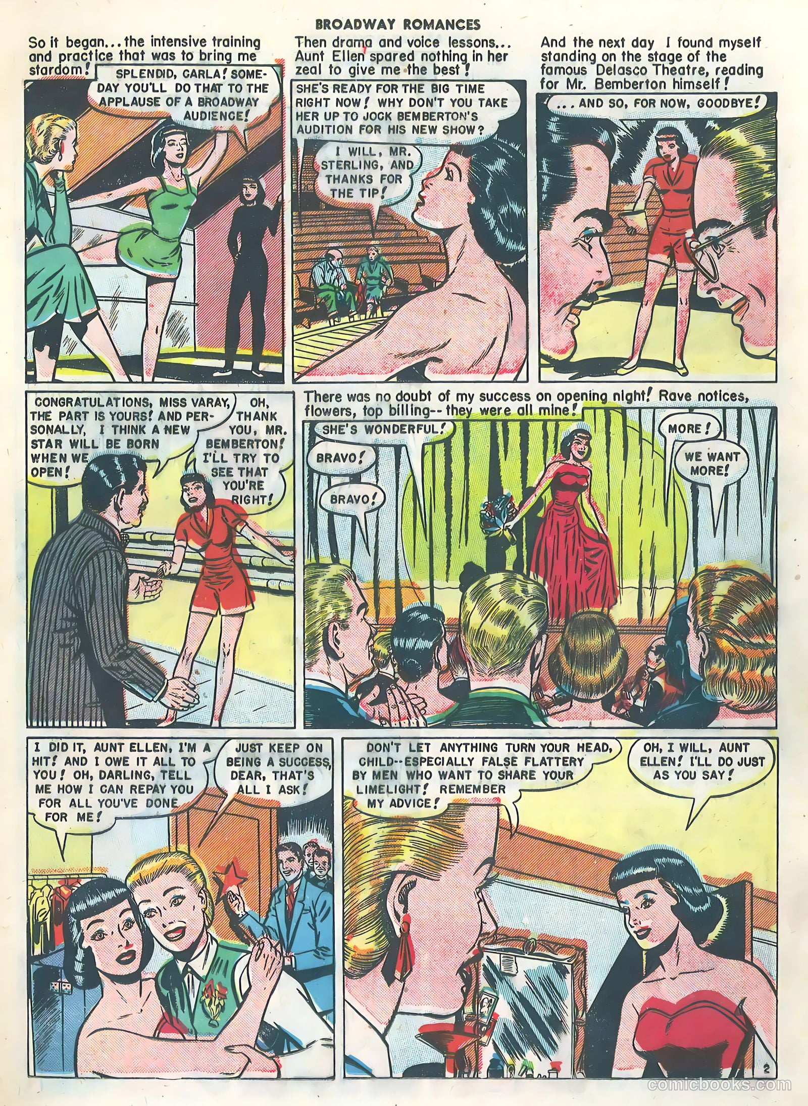 Broadway Romances #1 (1950) — page 13 of 36