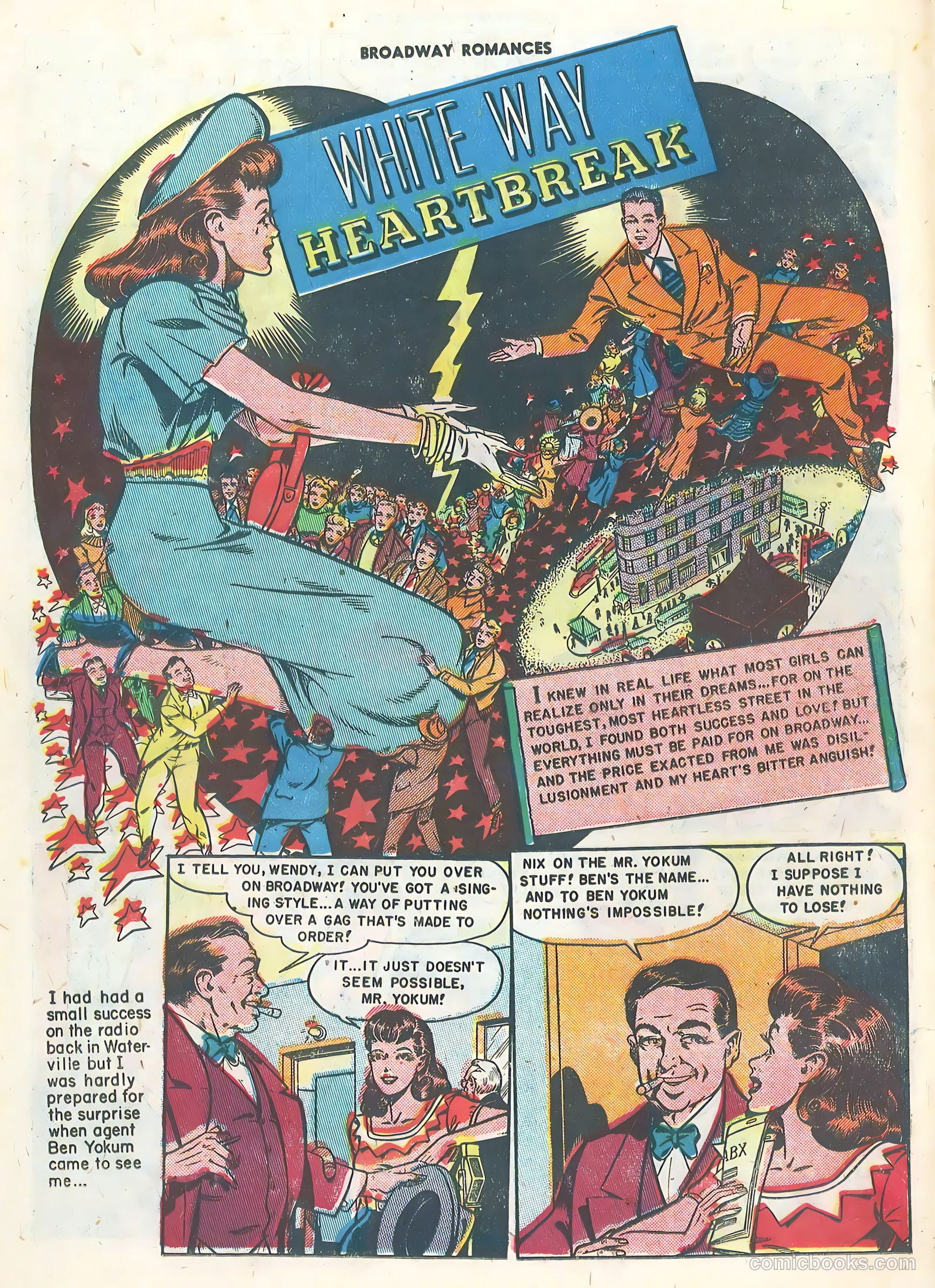 Broadway Romances #1 (1950) — page 18 of 36