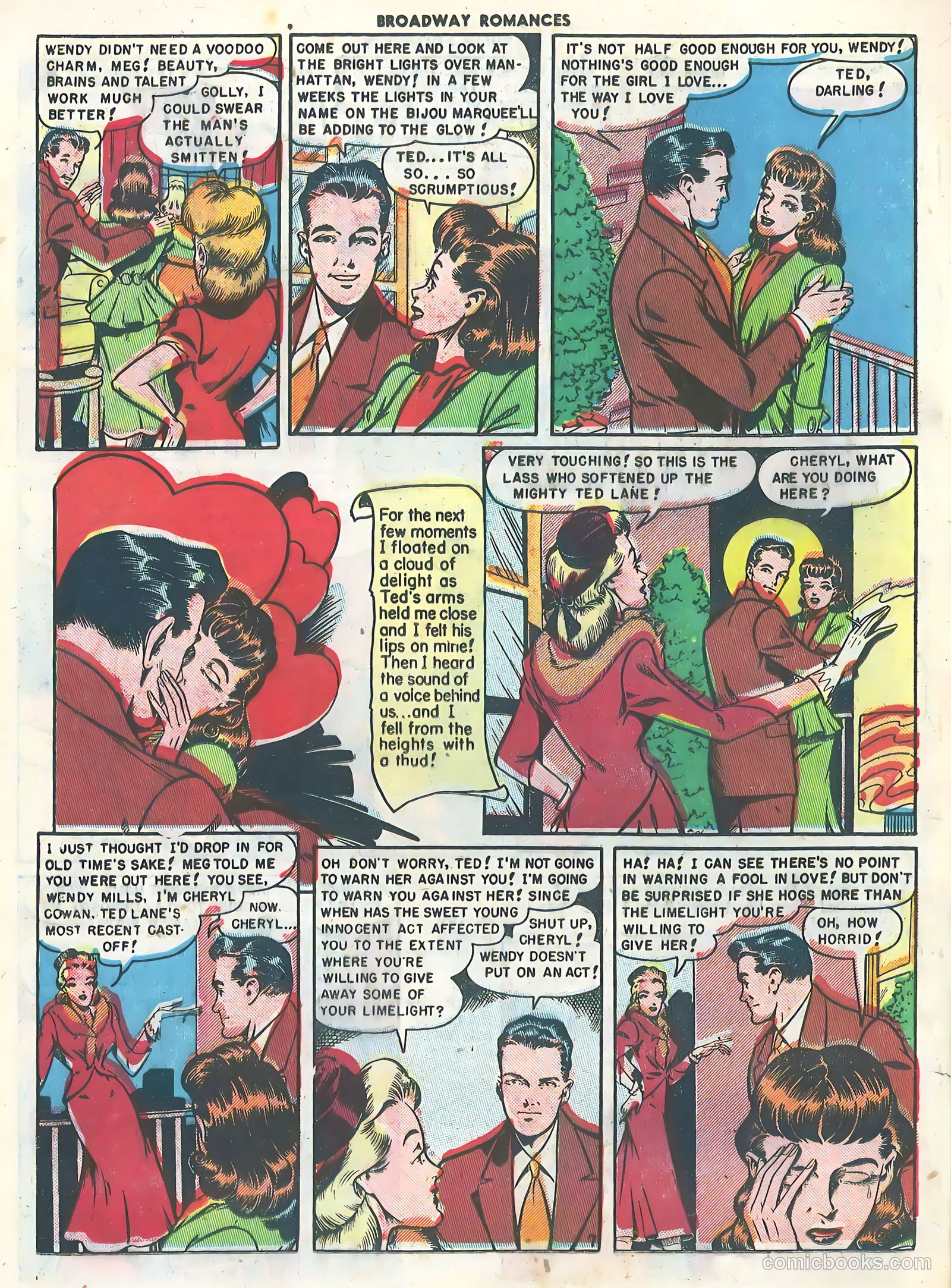 Broadway Romances #1 (1950) — page 24 of 36