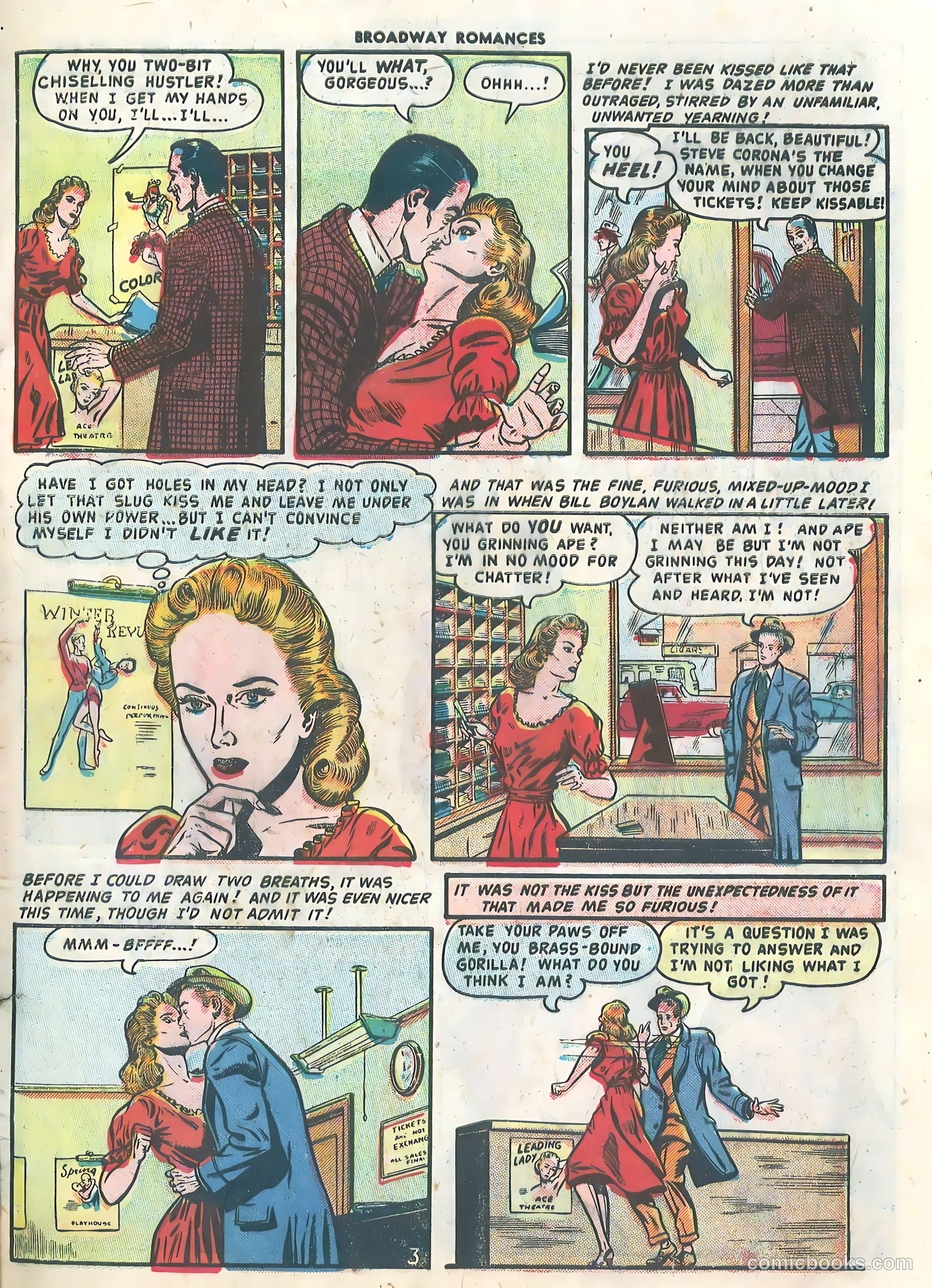 Broadway Romances #1 (1950) — page 29 of 36