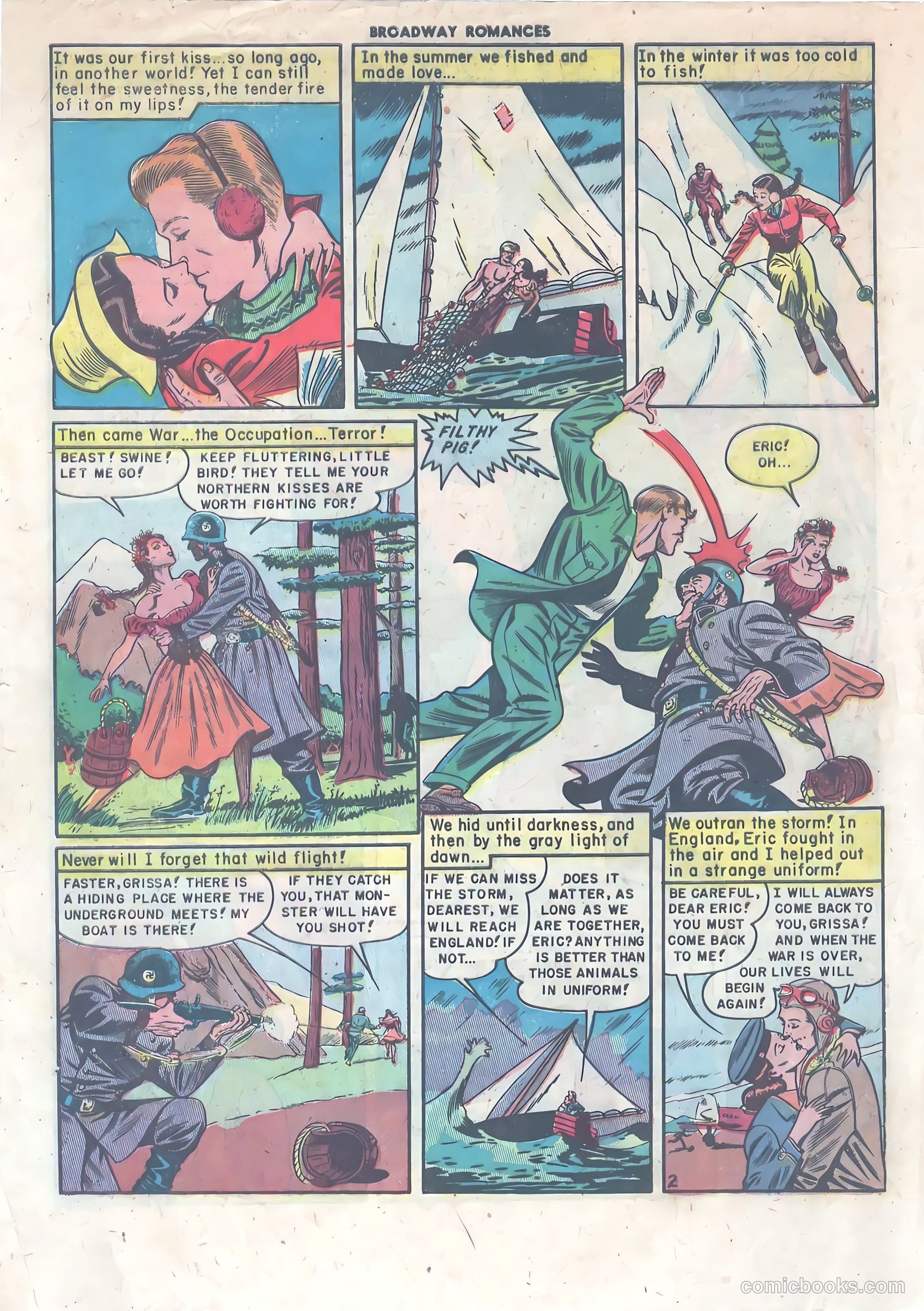 Broadway Romances #2 (1950) — page 4 of 36