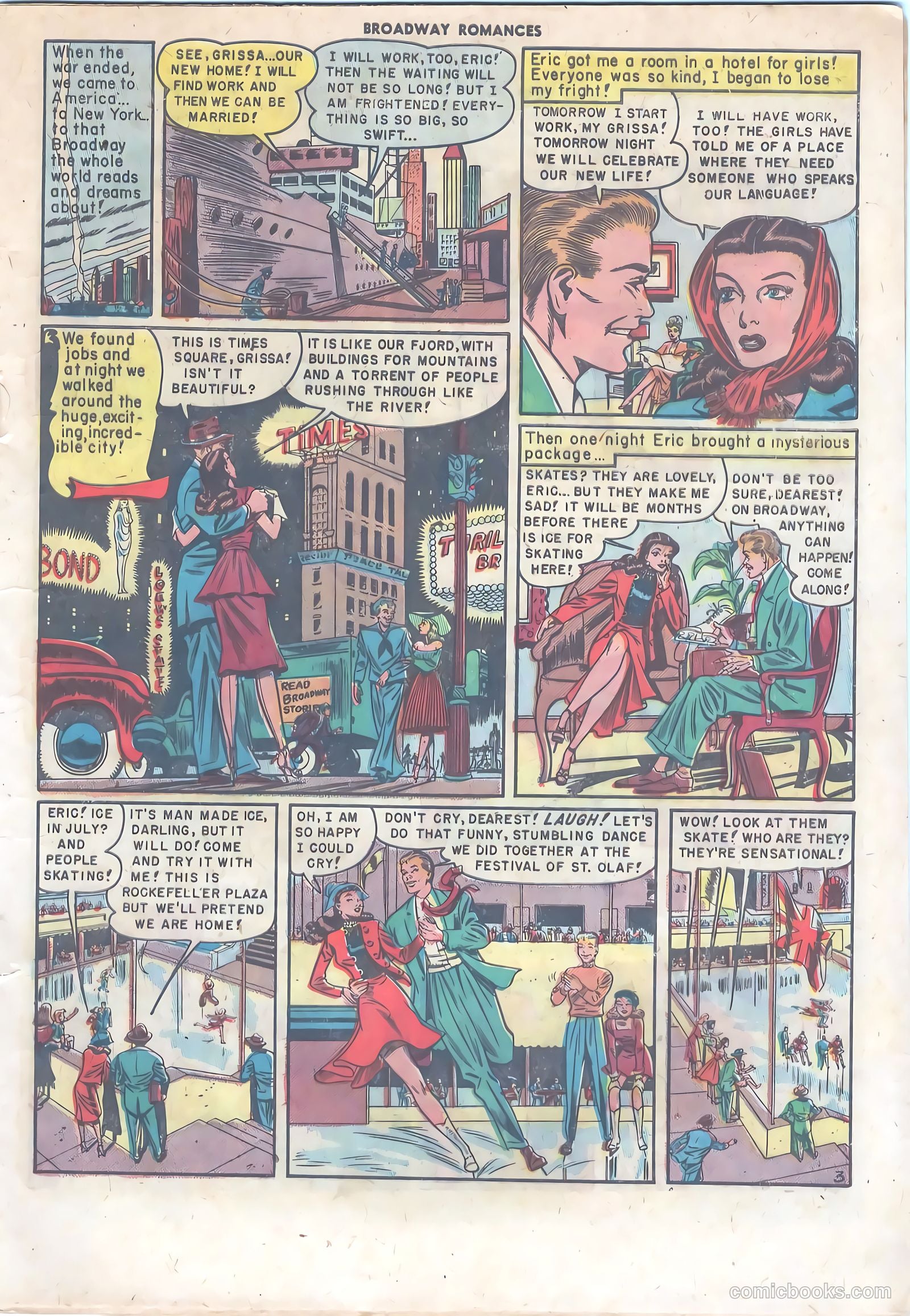 Broadway Romances #2 (1950) — page 5 of 36