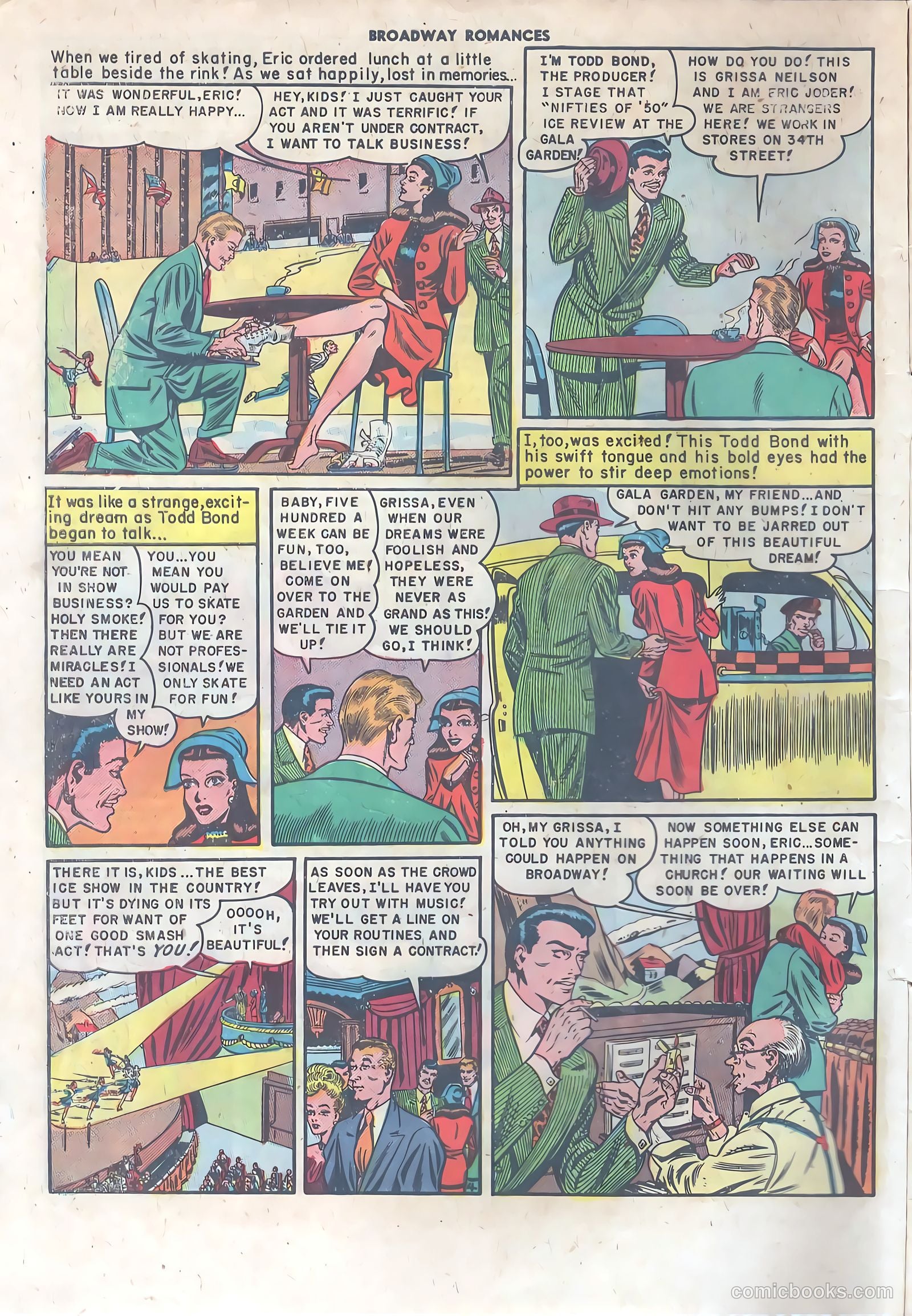 Broadway Romances #2 (1950) — page 6 of 36