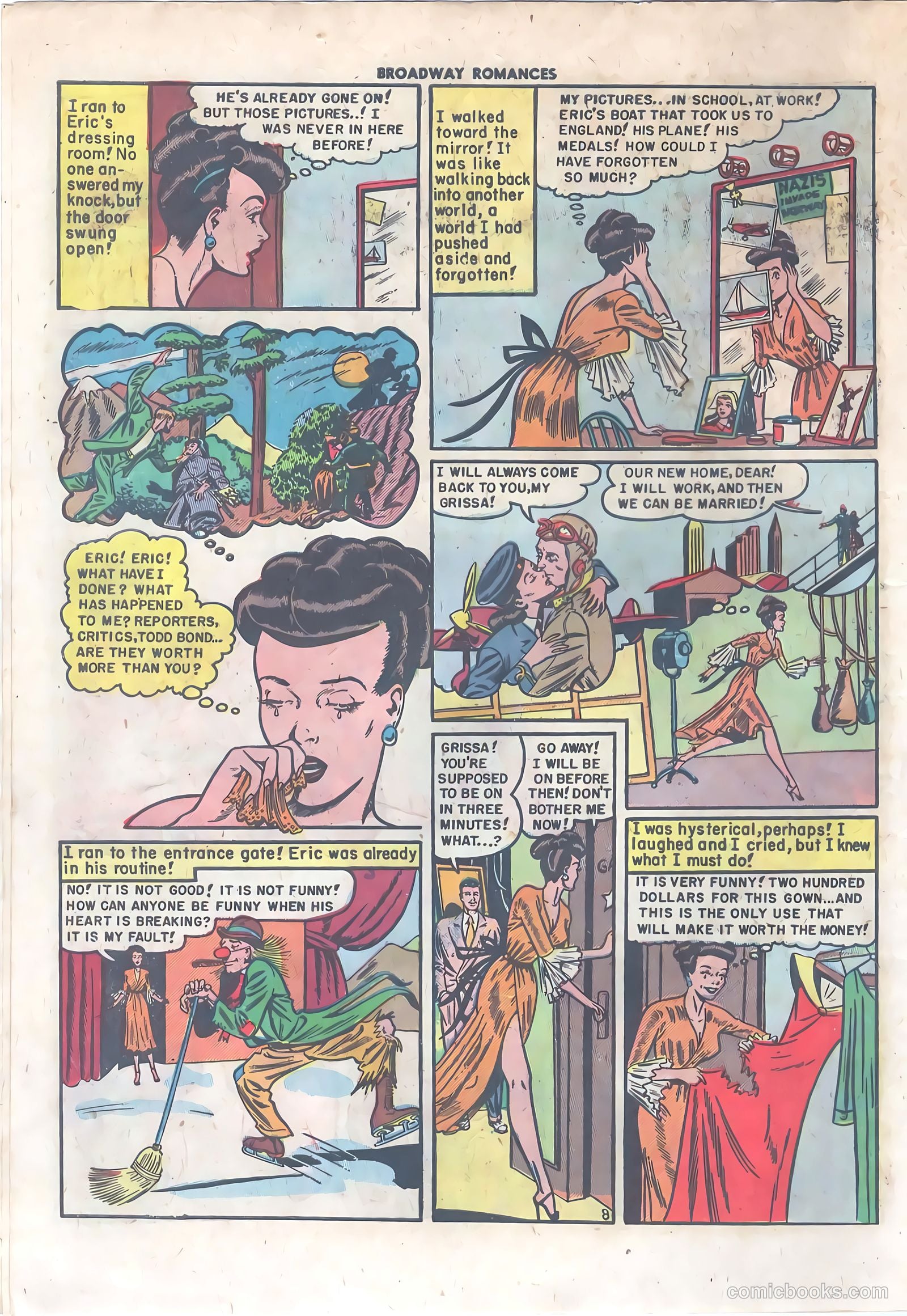 Broadway Romances #2 (1950) — page 10 of 36