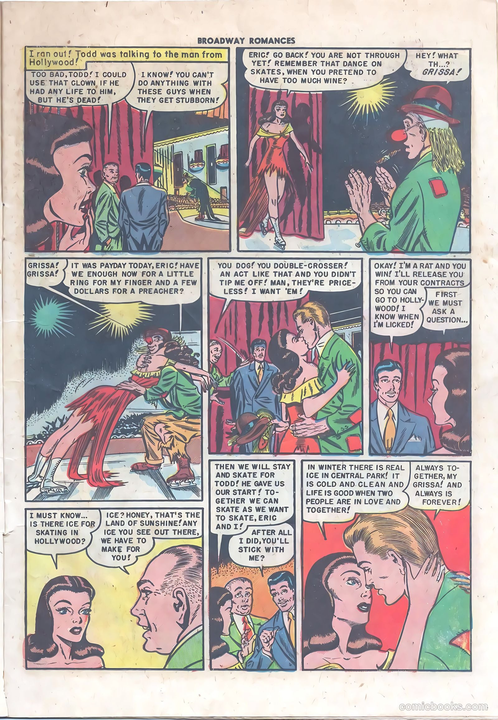 Broadway Romances #2 (1950) — page 11 of 36