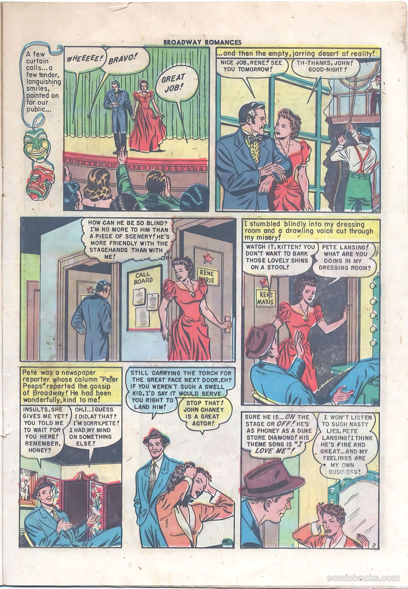 Broadway Romances #2 (1950) — page 13 of 36