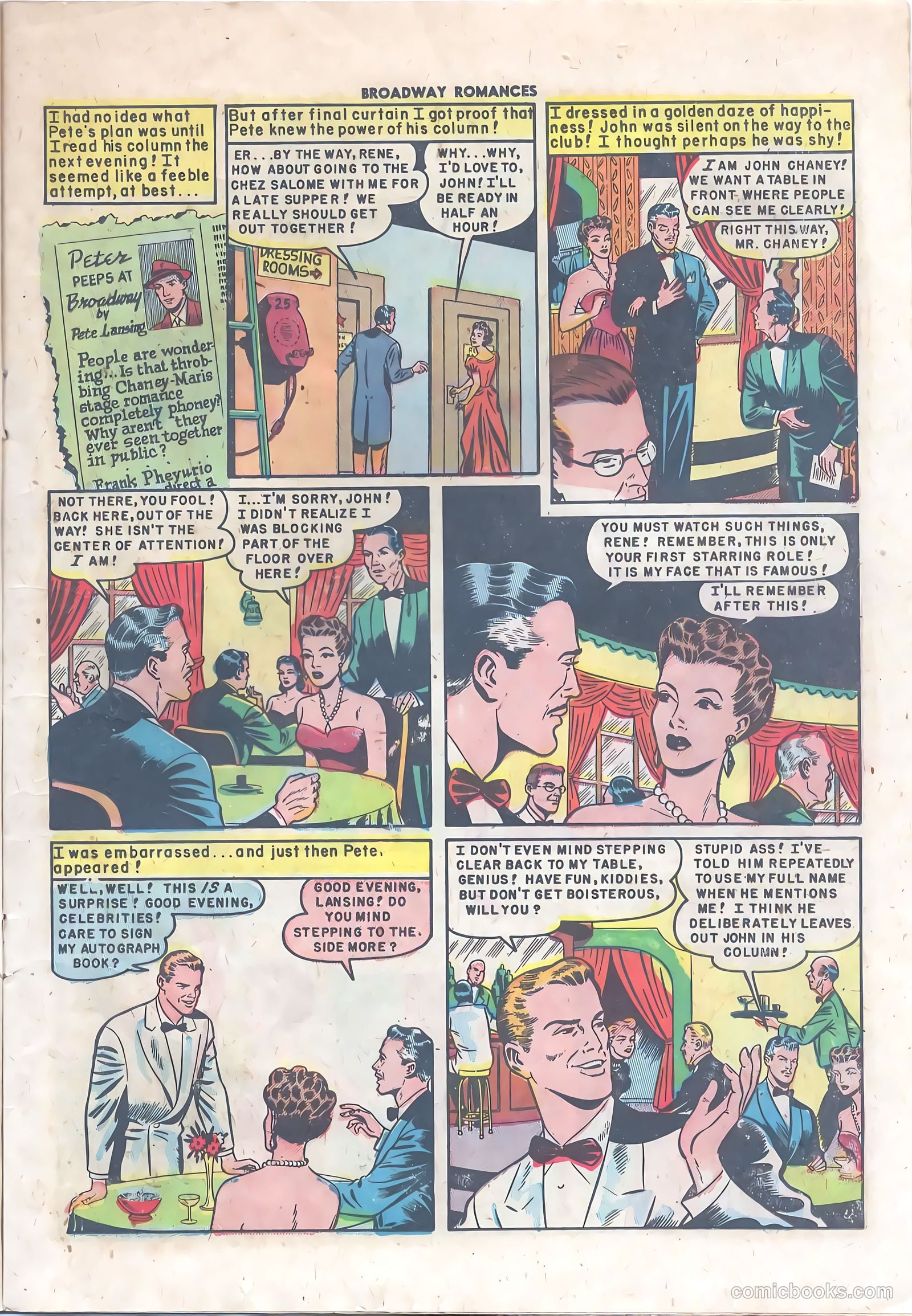 Broadway Romances #2 (1950) — page 15 of 36