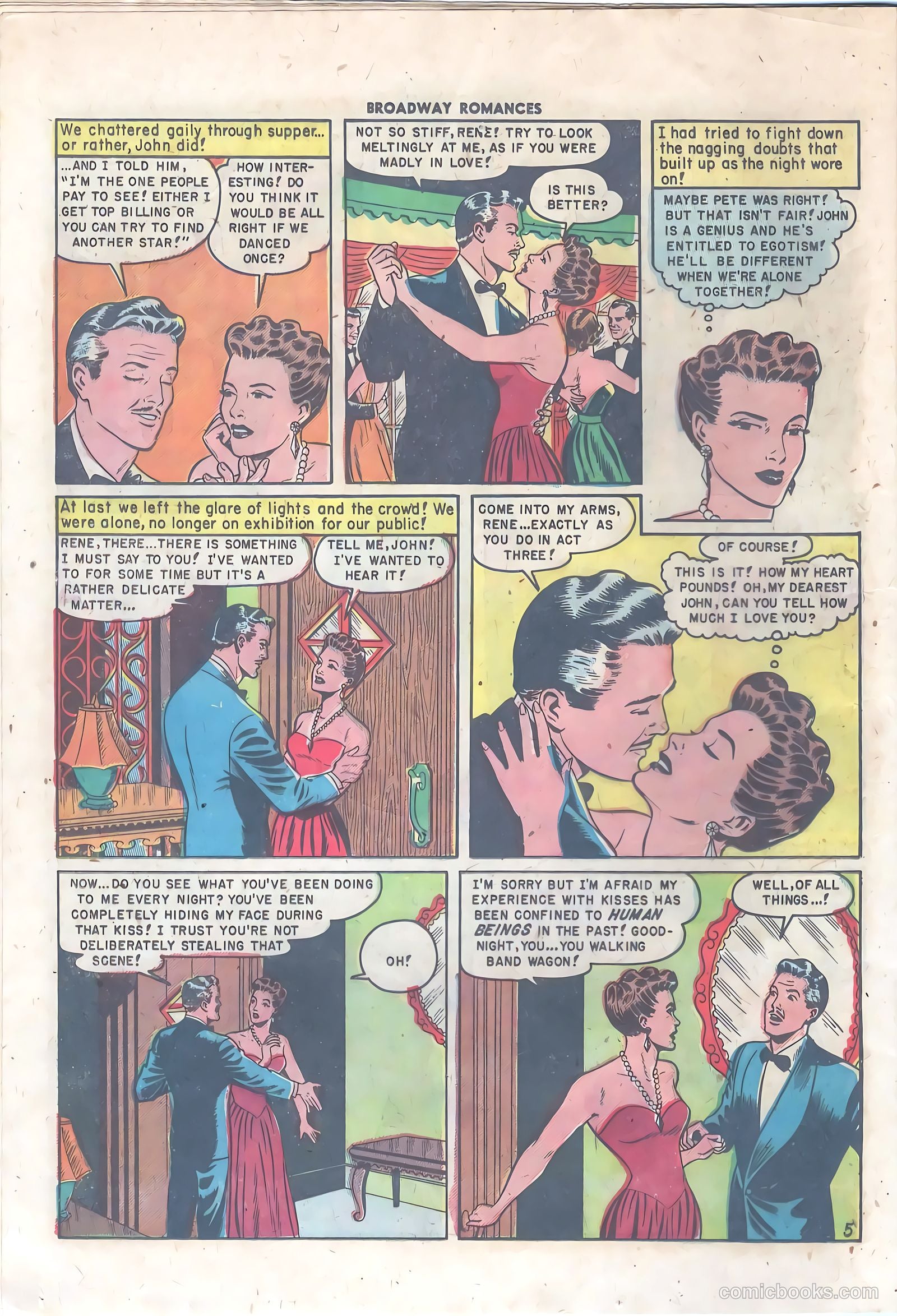 Broadway Romances #2 (1950) — page 16 of 36