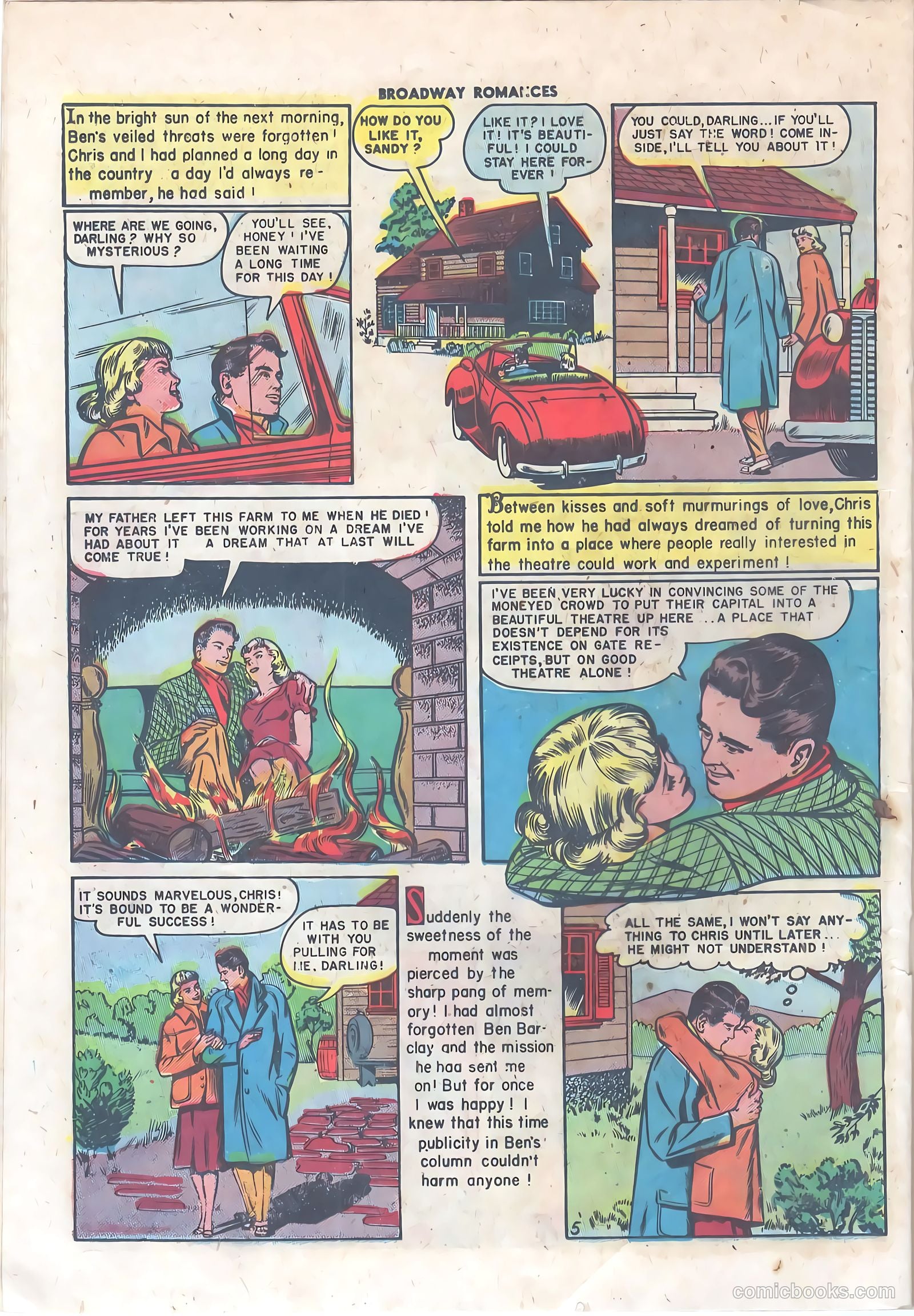 Broadway Romances #2 (1950) — page 22 of 36