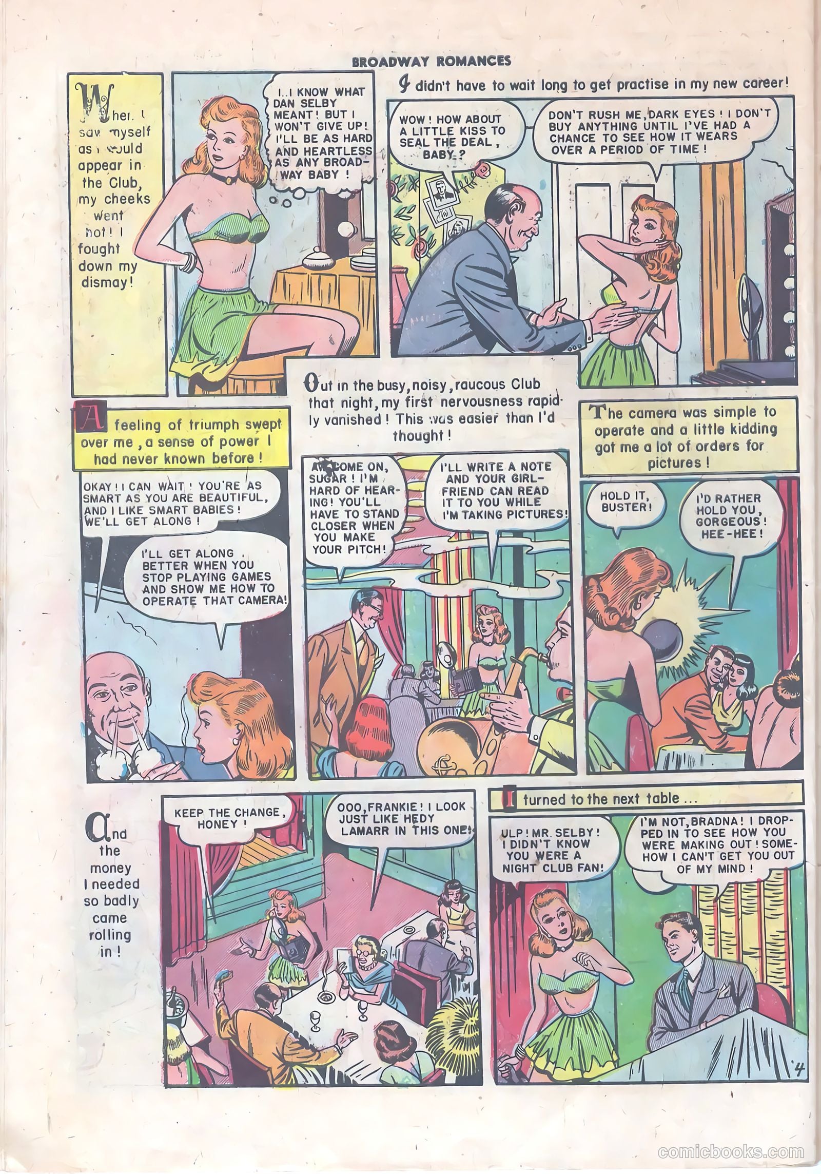 Broadway Romances #2 (1950) — page 30 of 36