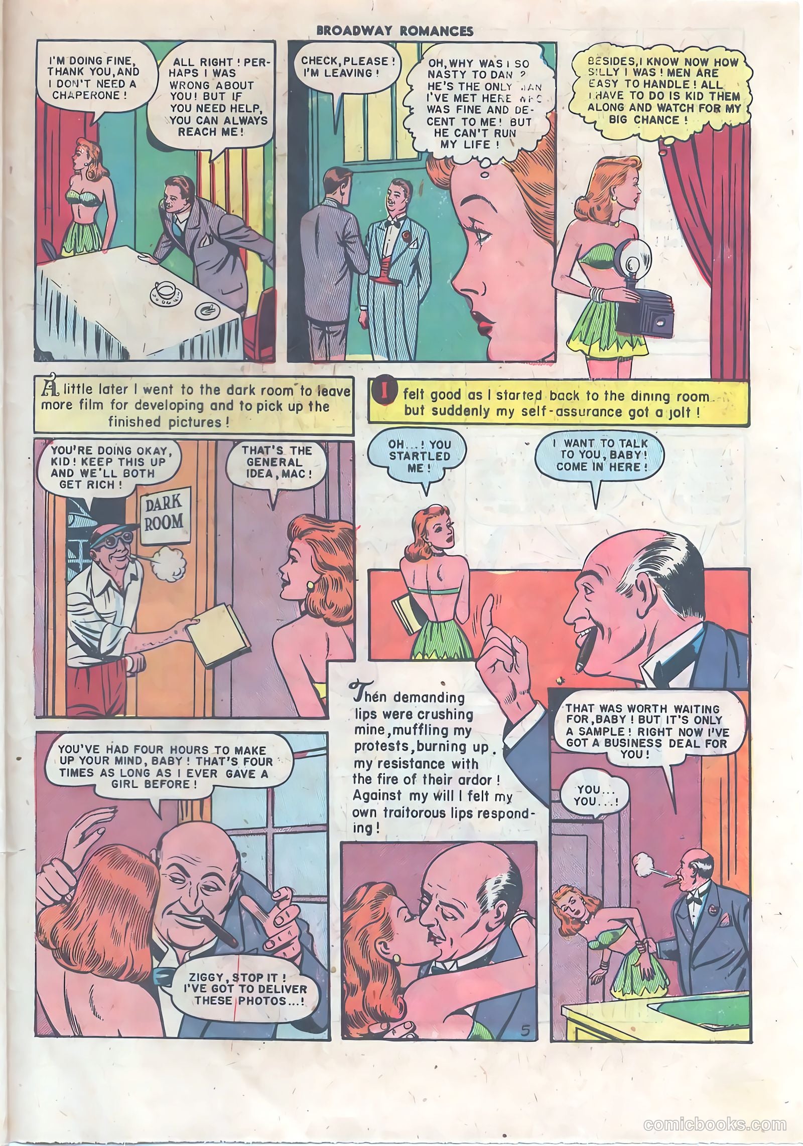 Broadway Romances #2 (1950) — page 31 of 36