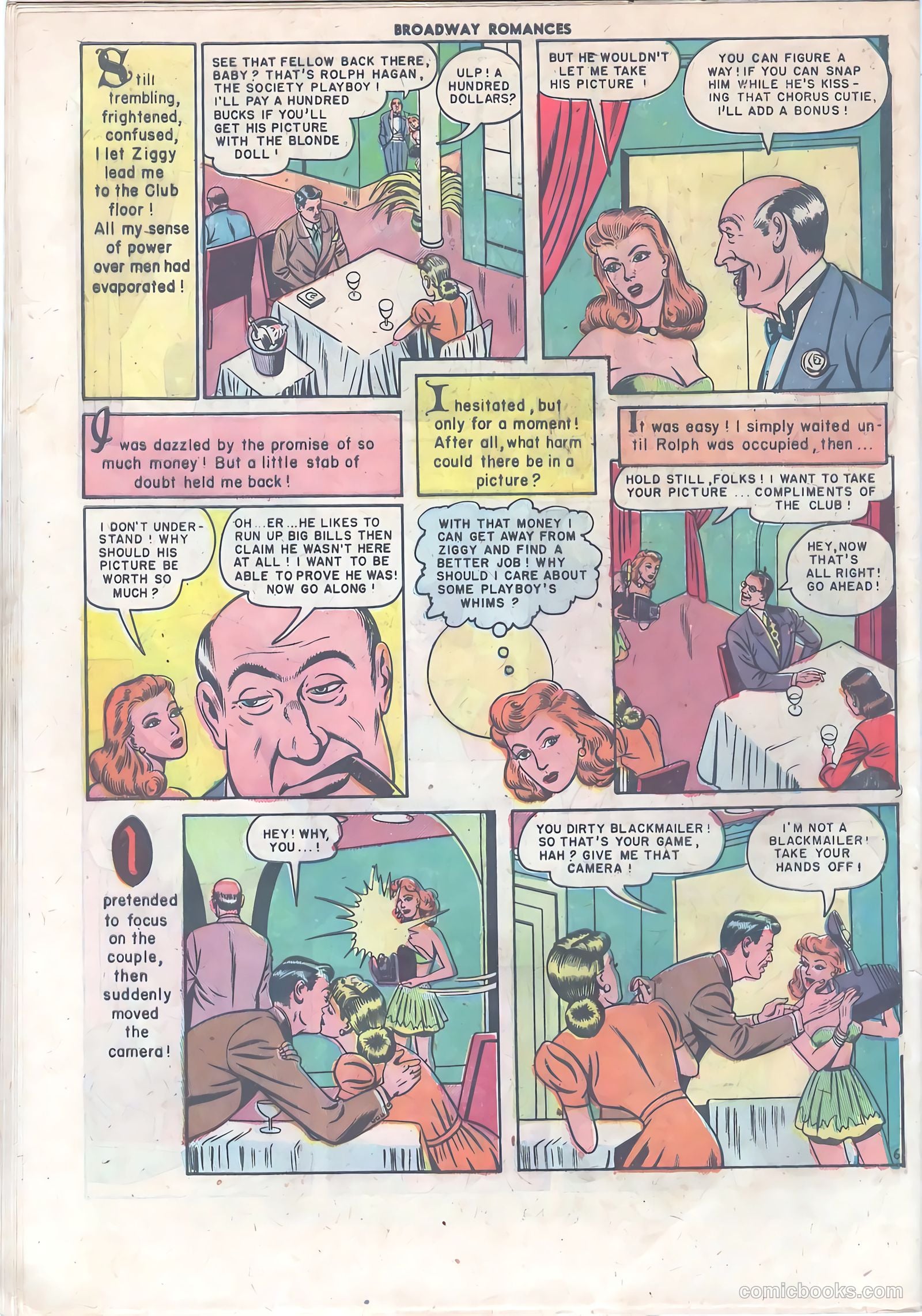 Broadway Romances #2 (1950) — page 32 of 36