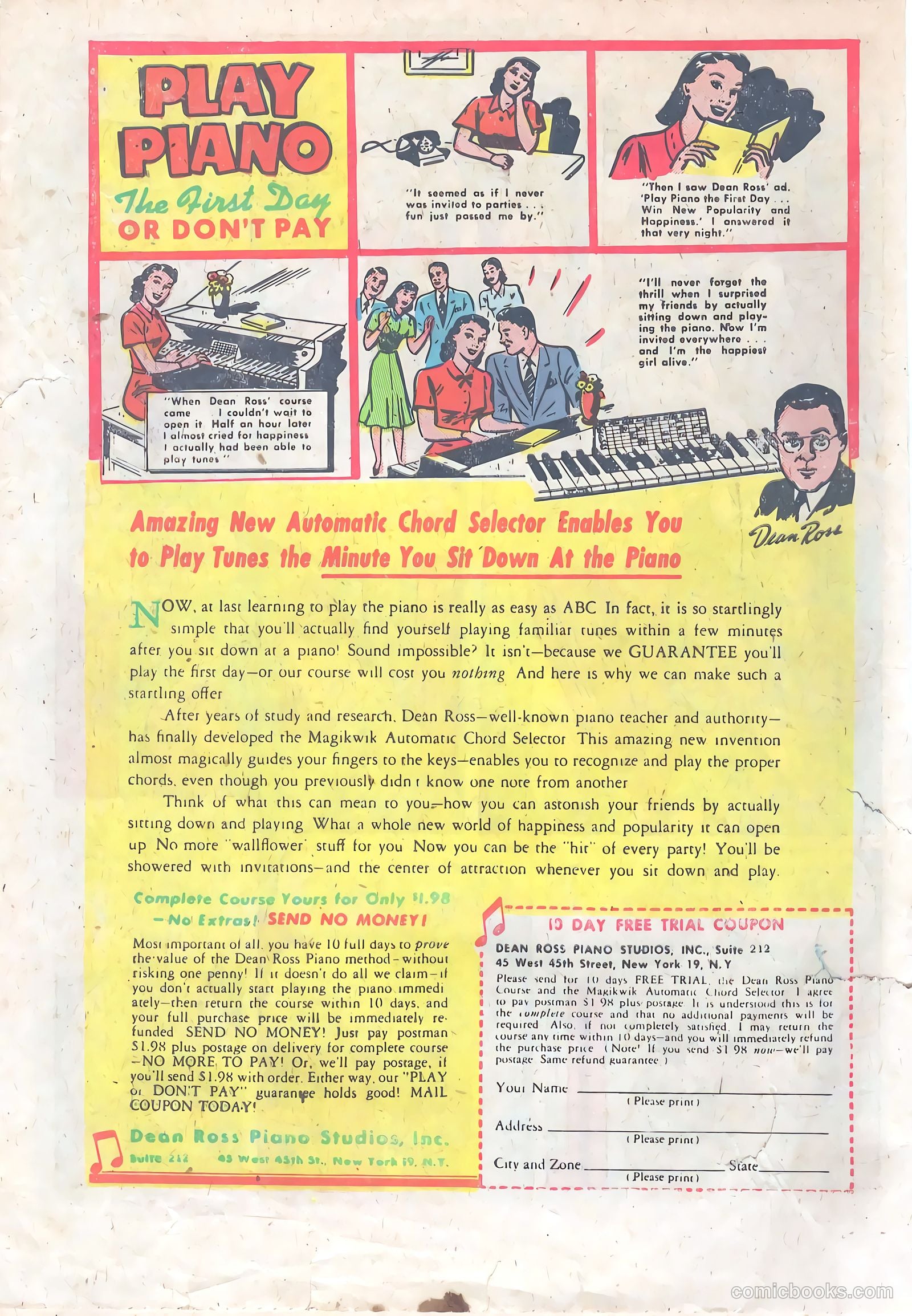 Broadway Romances #2 (1950) — page 34 of 36