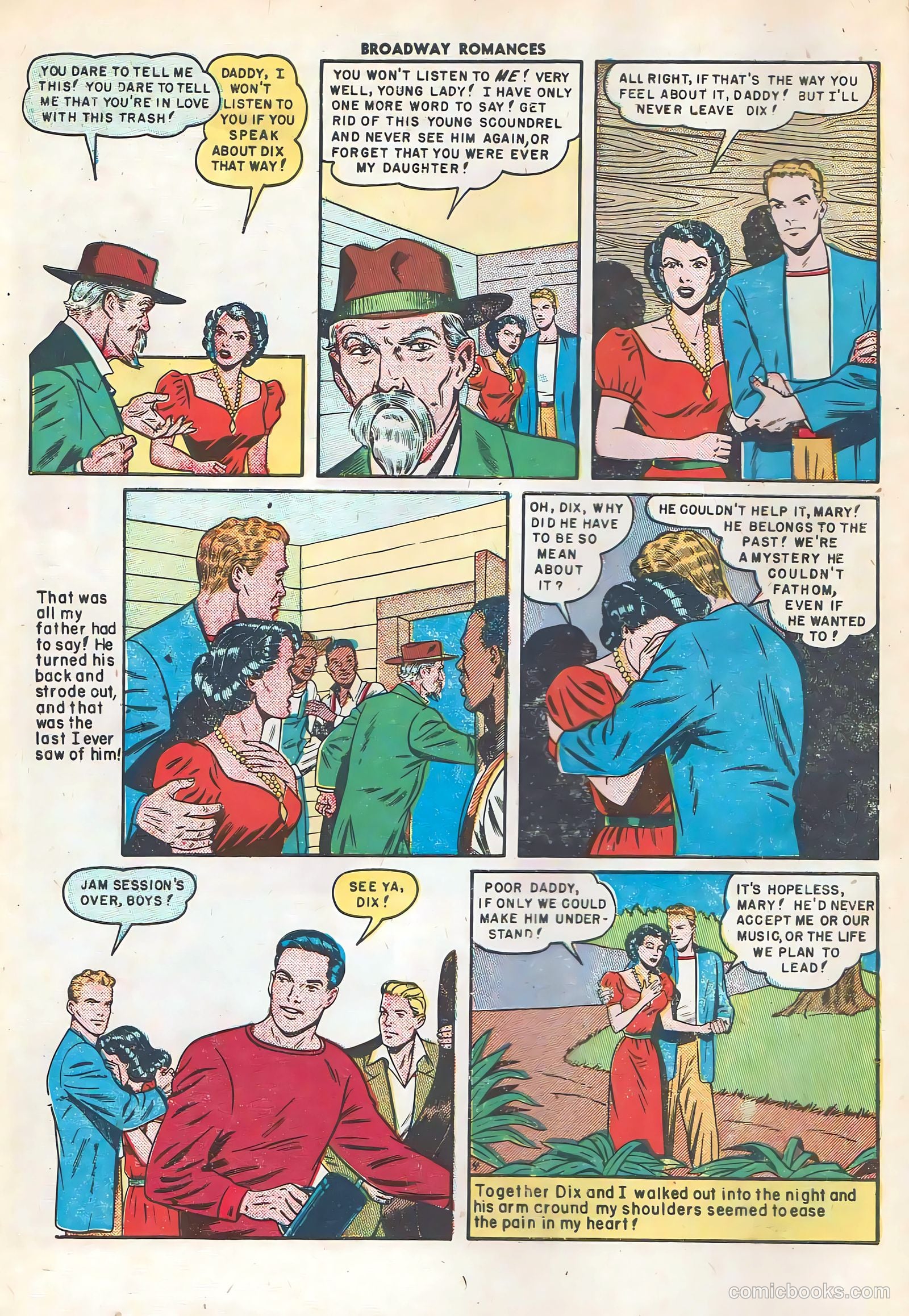 Broadway Romances #3 (1950) — page 6 of 36
