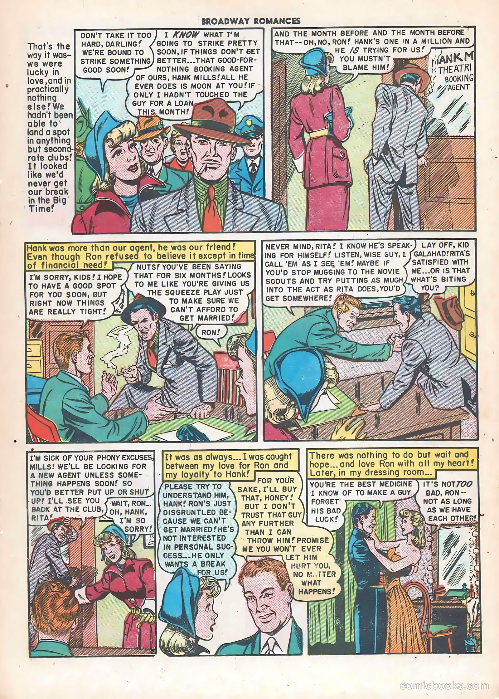 Broadway Romances #3 (1950) — page 13 of 36