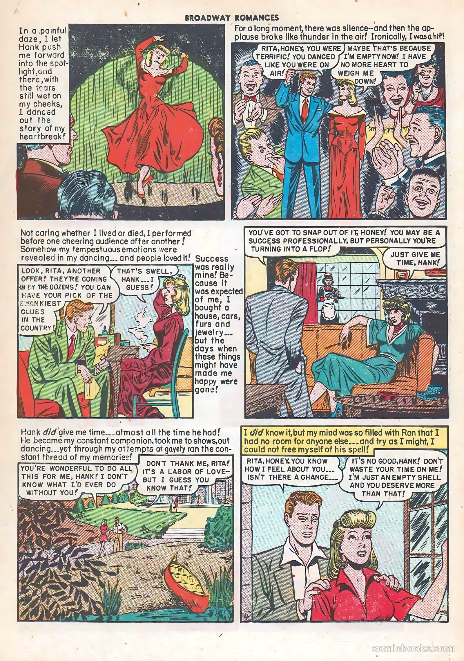 Broadway Romances #3 (1950) — page 15 of 36