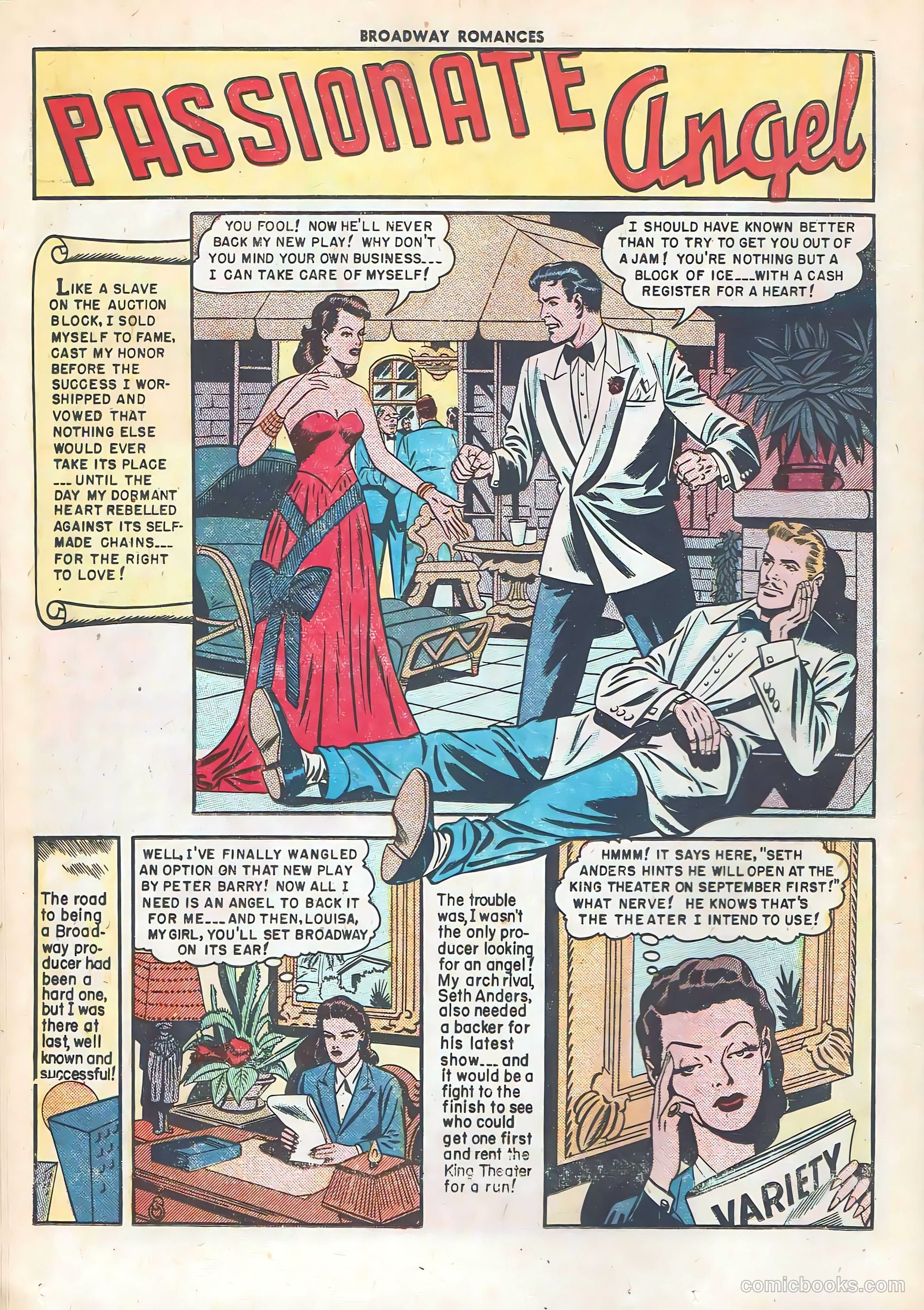 Broadway Romances #3 (1950) — page 18 of 36