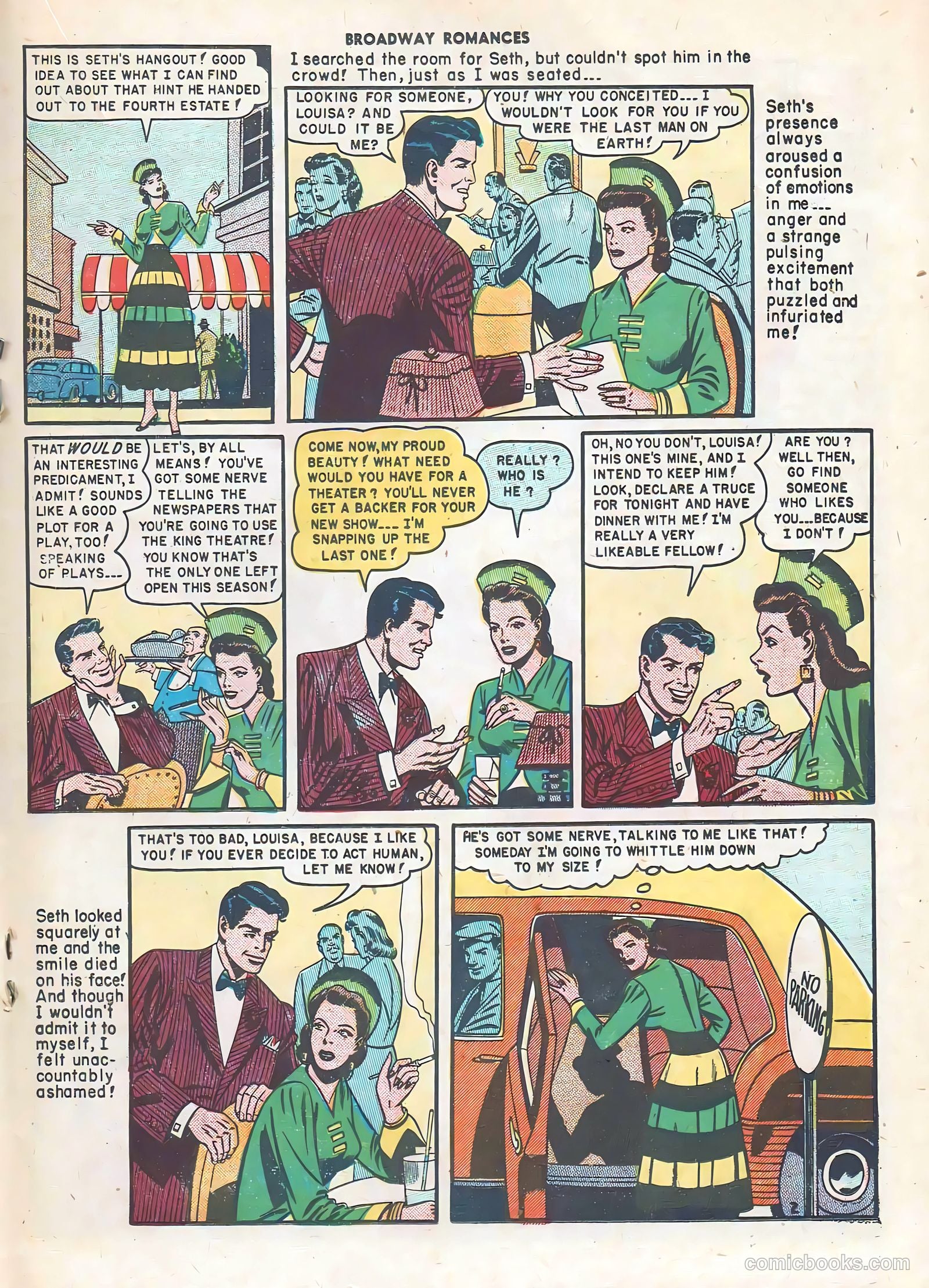 Broadway Romances #3 (1950) — page 19 of 36