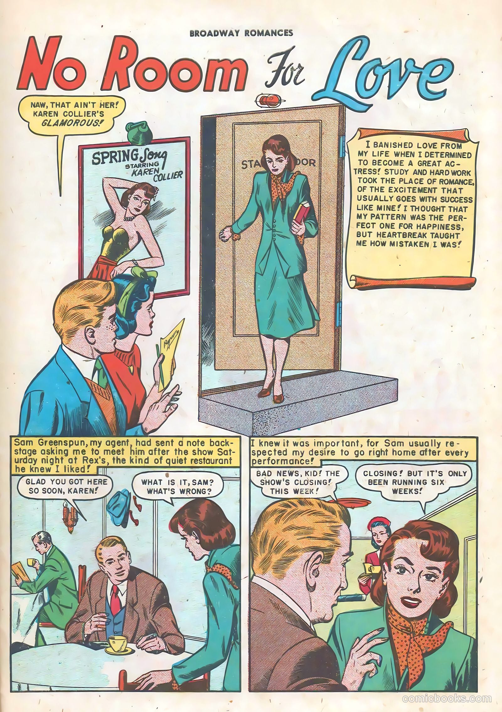 Broadway Romances #3 (1950) — page 27 of 36