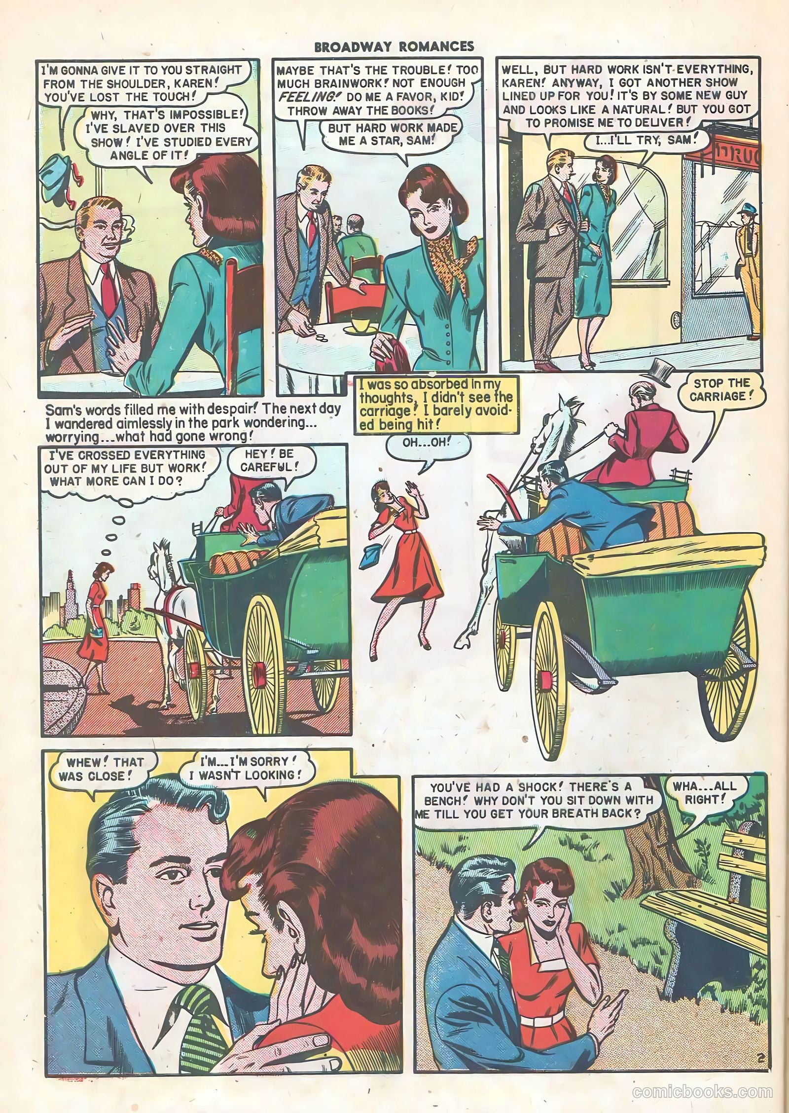 Broadway Romances #3 (1950) — page 28 of 36