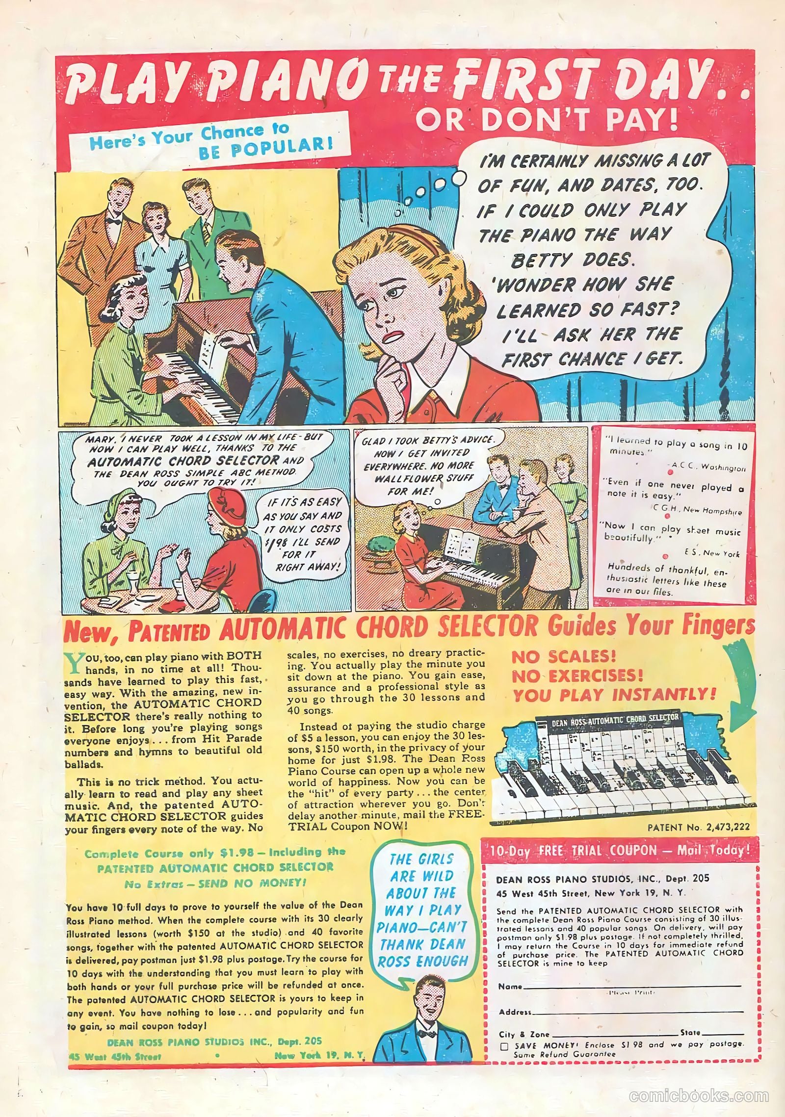 Broadway Romances #3 (1950) — page 34 of 36