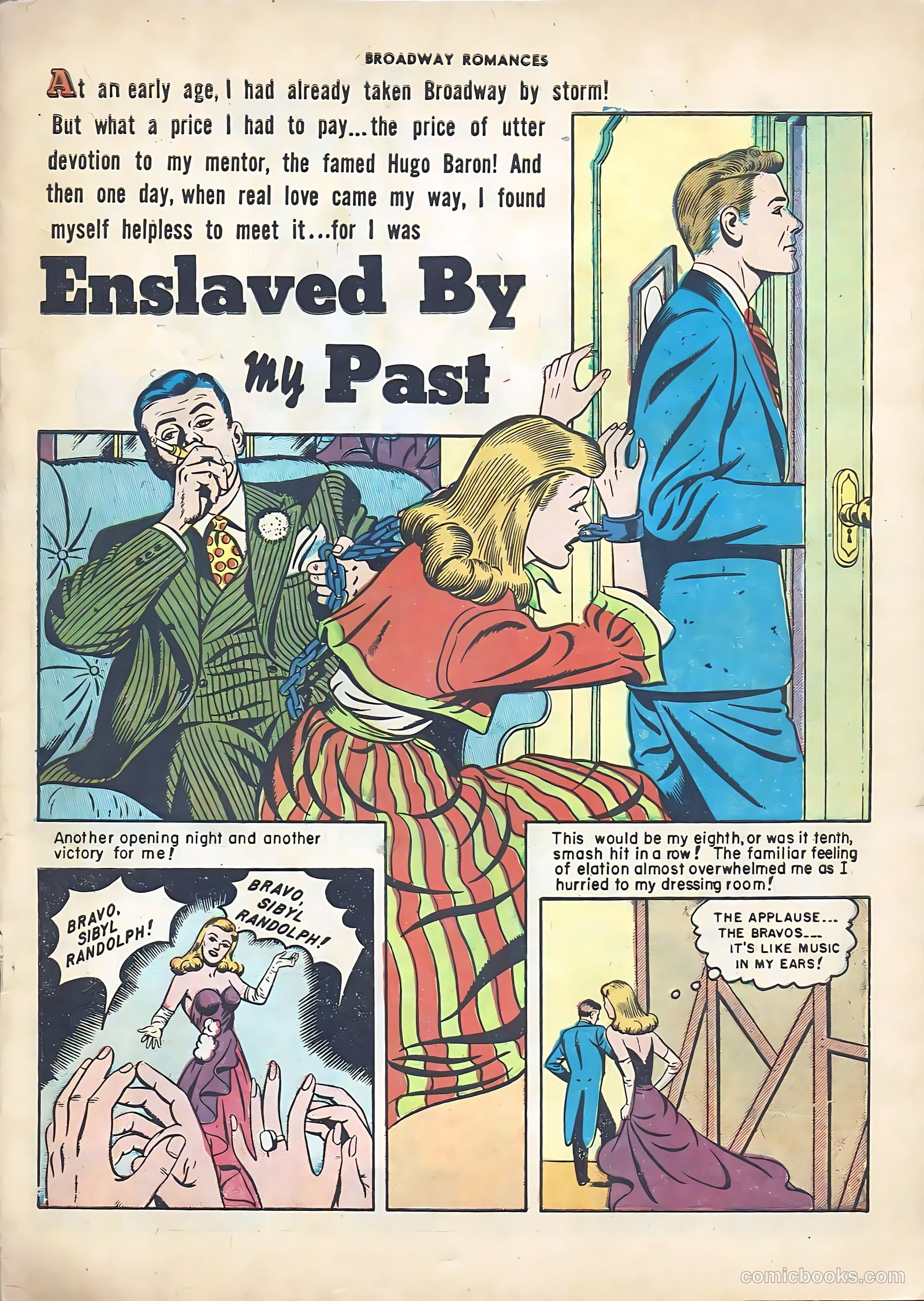 Broadway Romances #4 (1950) — page 3 of 36