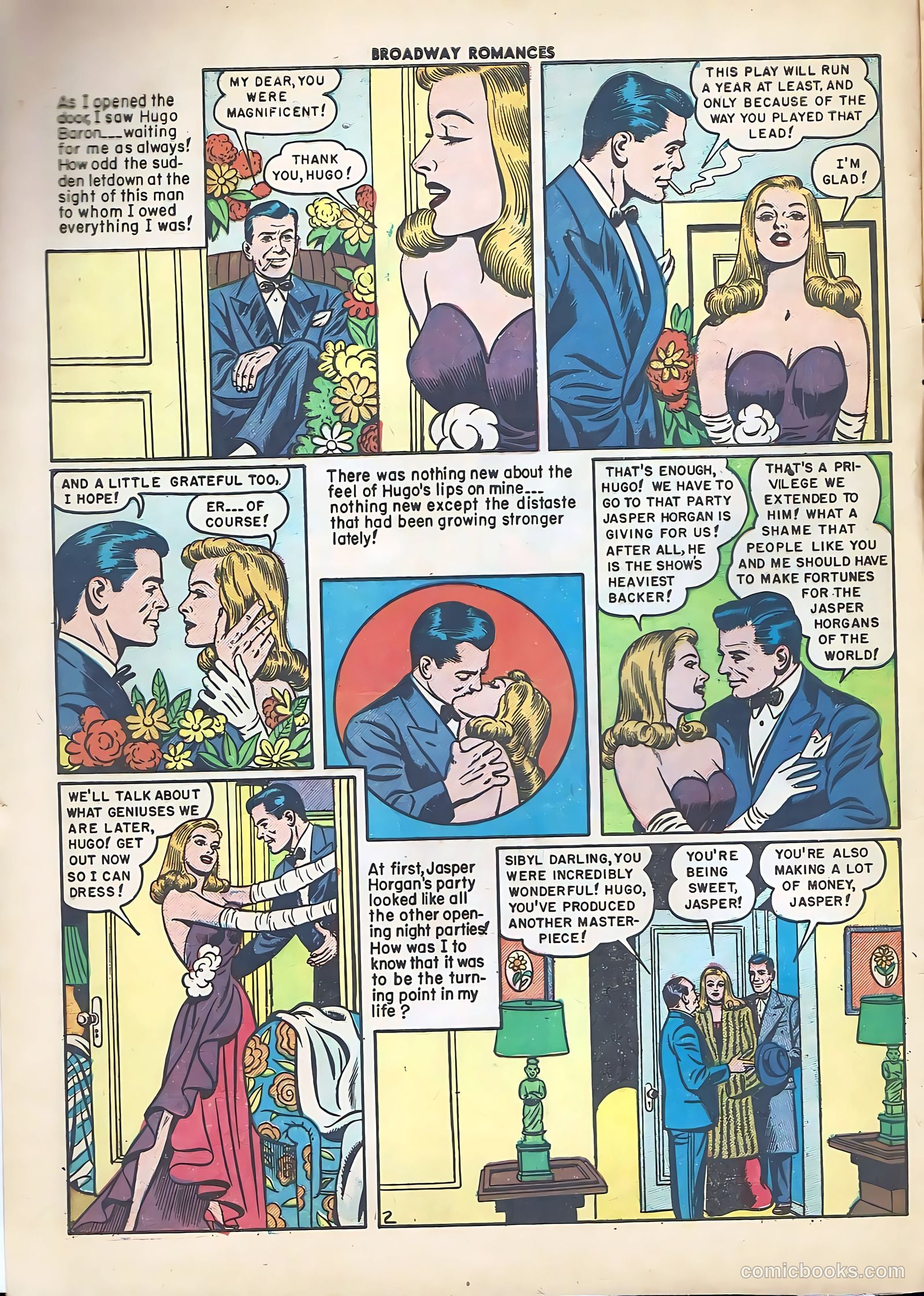Broadway Romances #4 (1950) — page 4 of 36