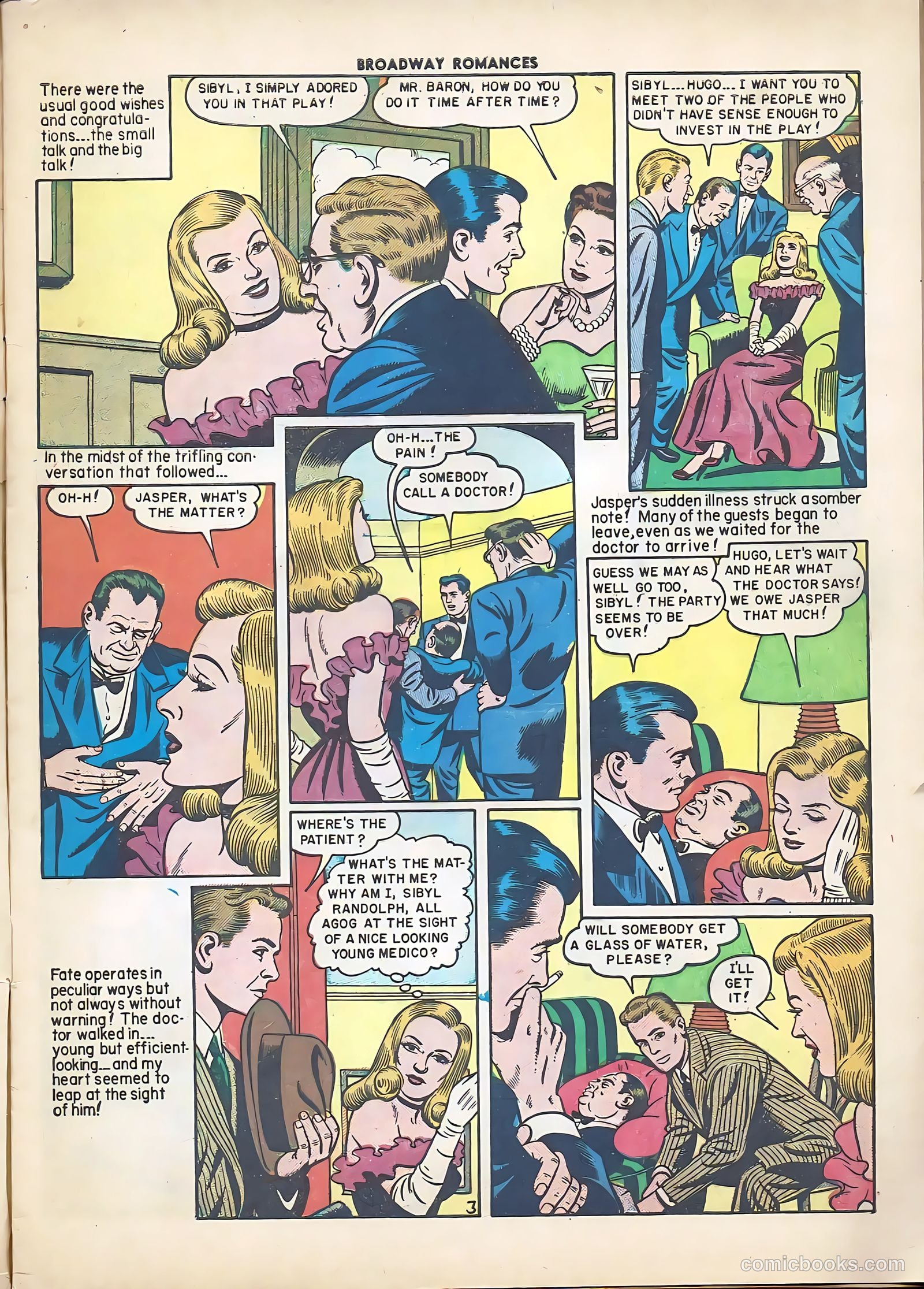 Broadway Romances #4 (1950) — page 5 of 36