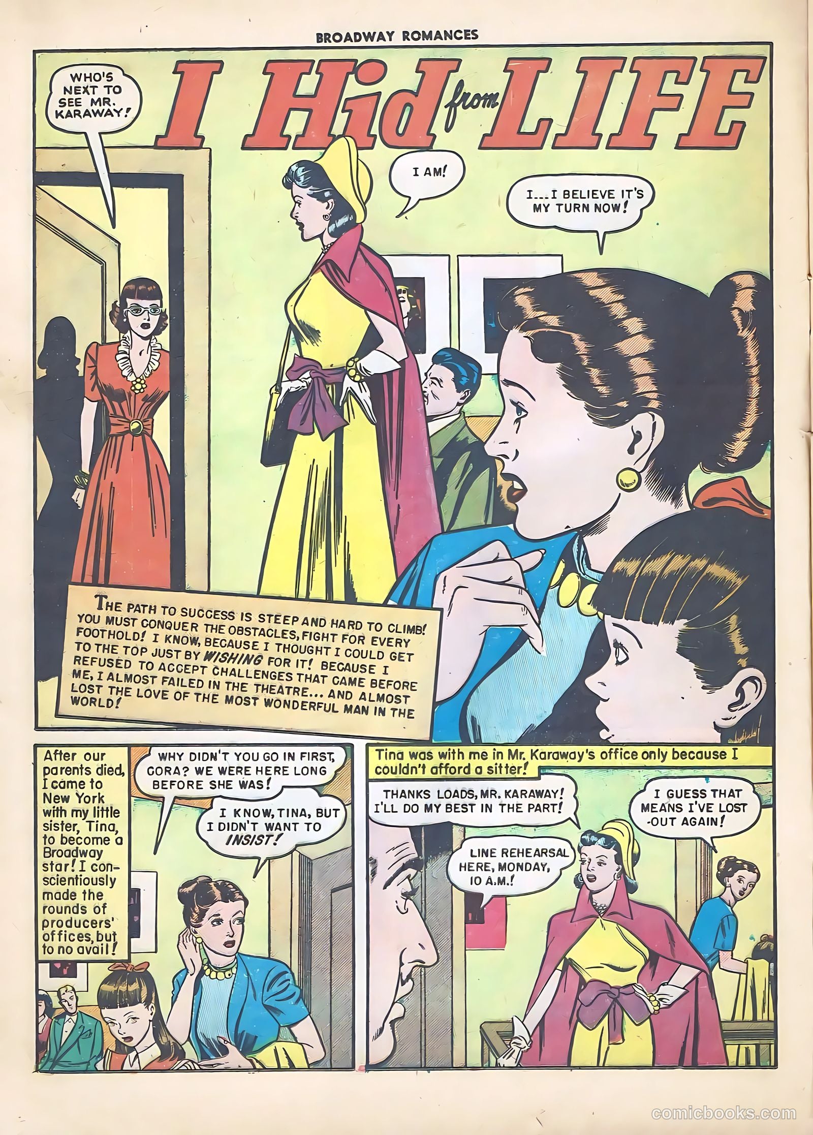 Broadway Romances #4 (1950) — page 12 of 36