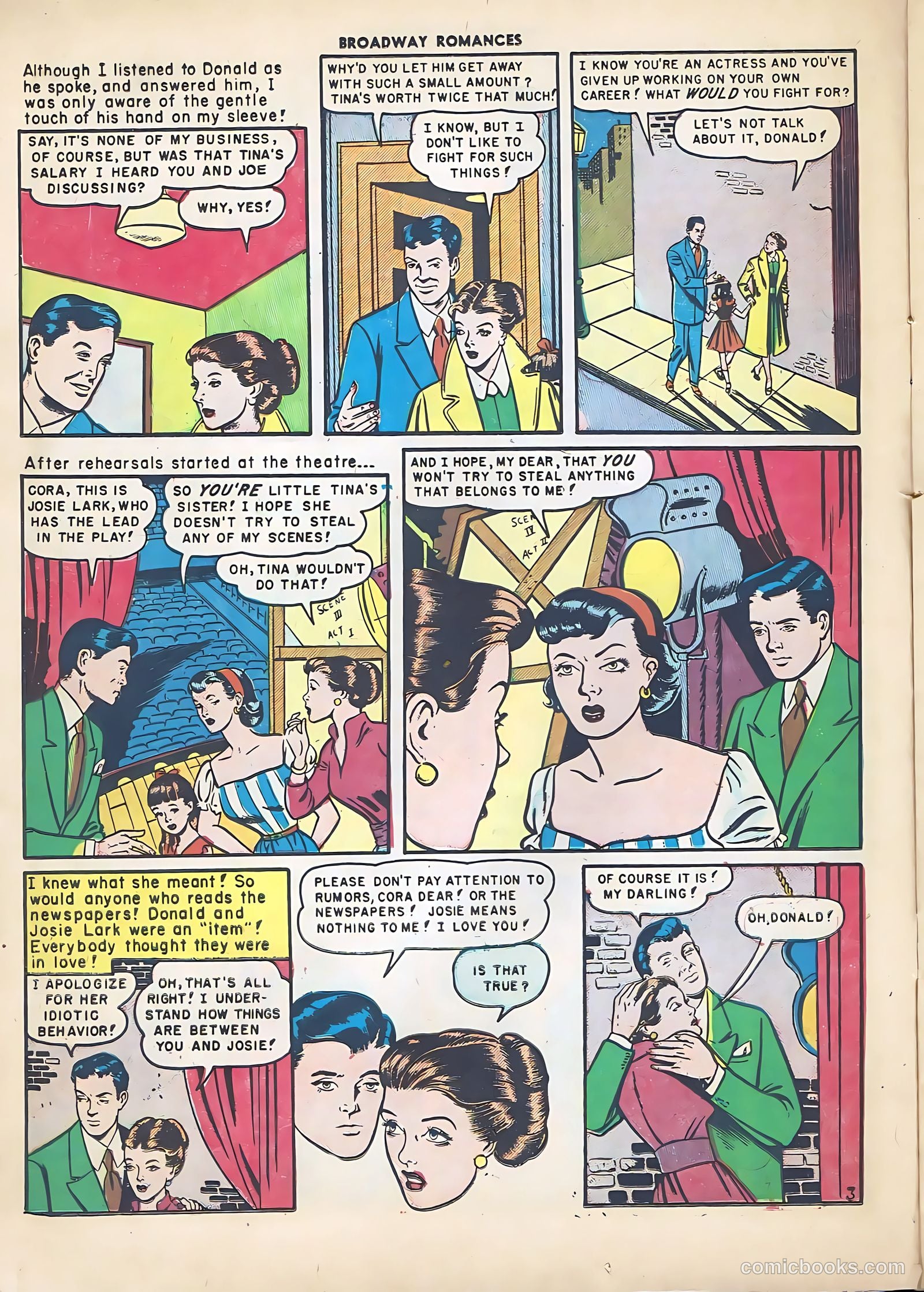 Broadway Romances #4 (1950) — page 14 of 36