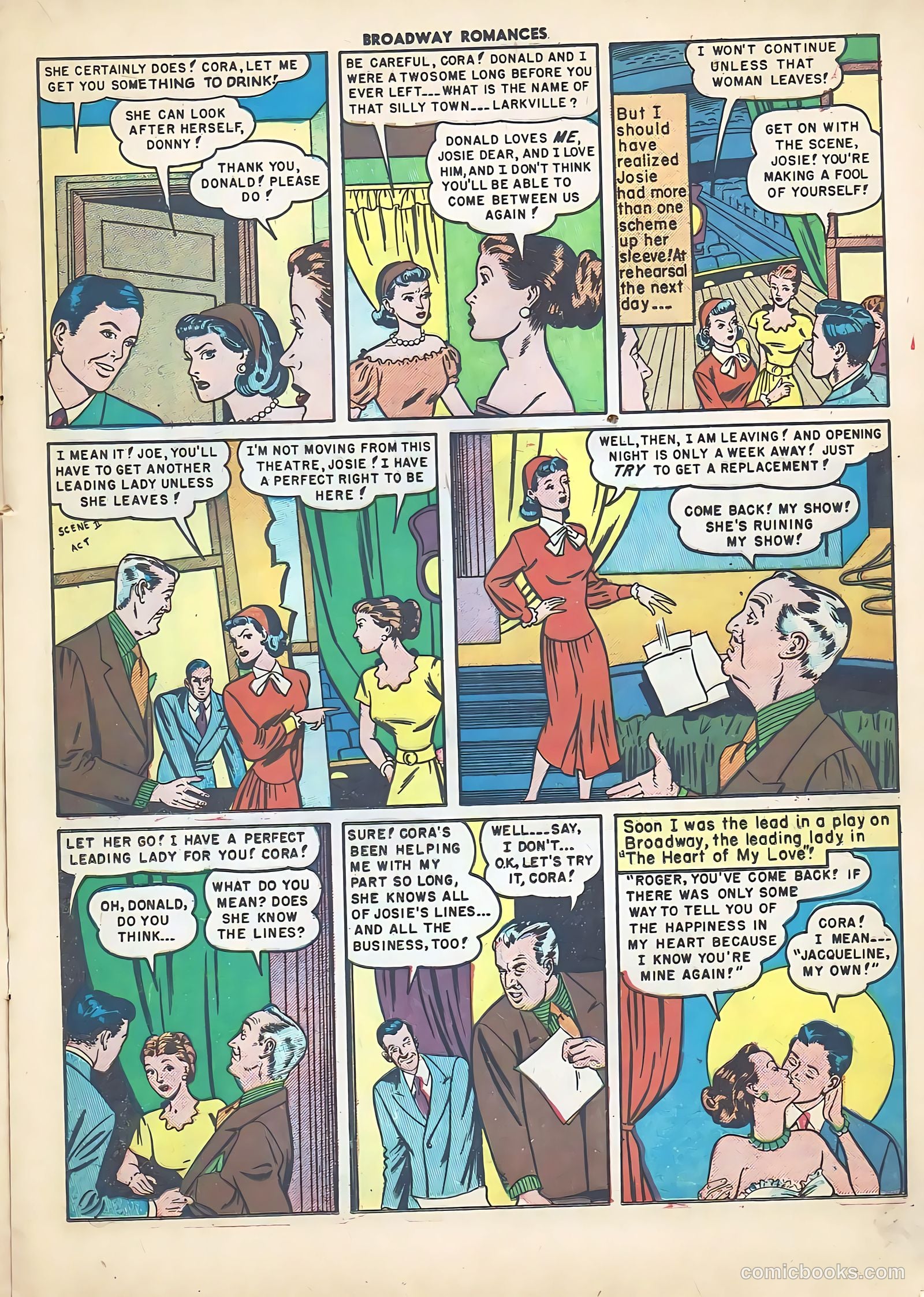 Broadway Romances #4 (1950) — page 17 of 36