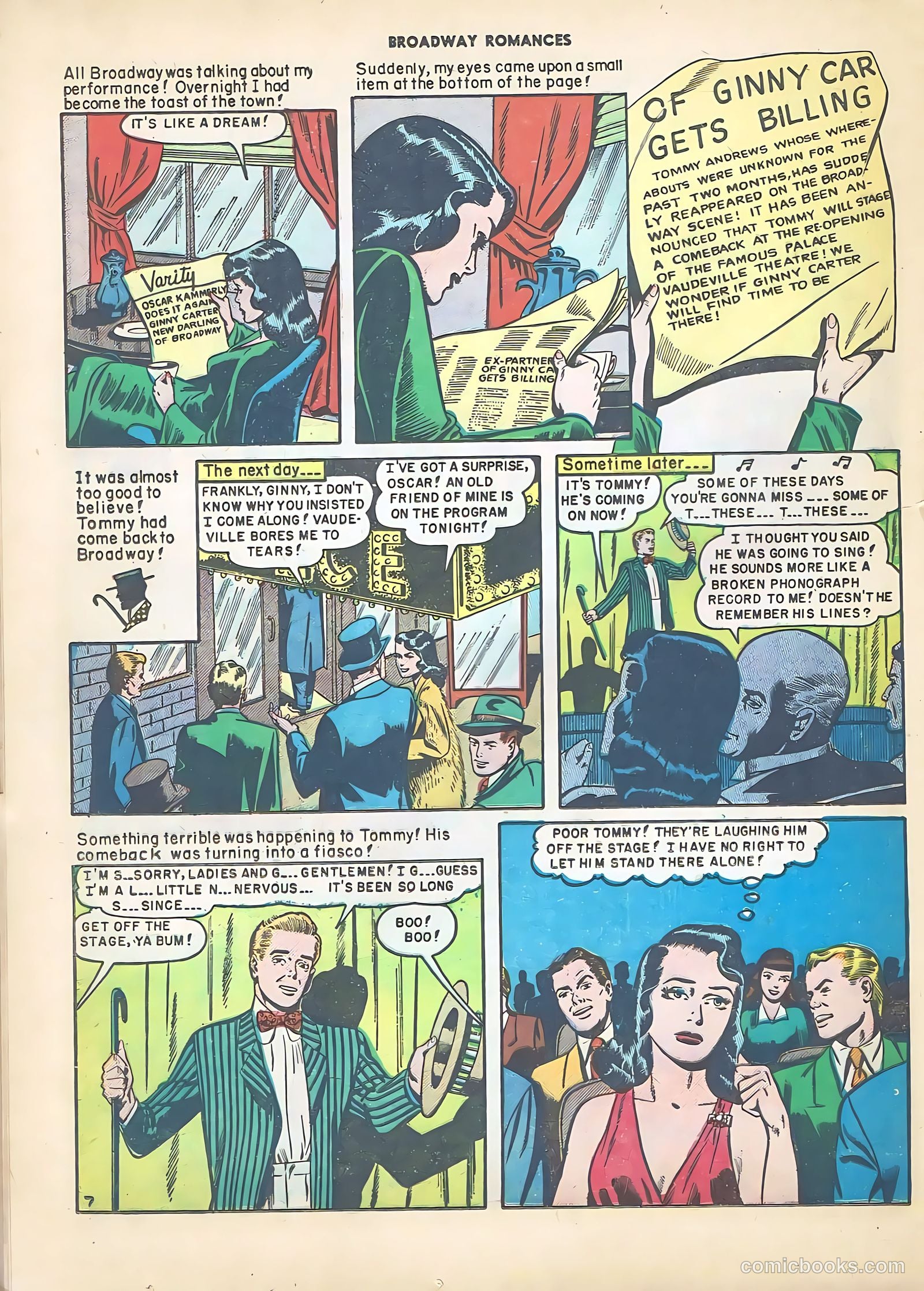 Broadway Romances #4 (1950) — page 24 of 36