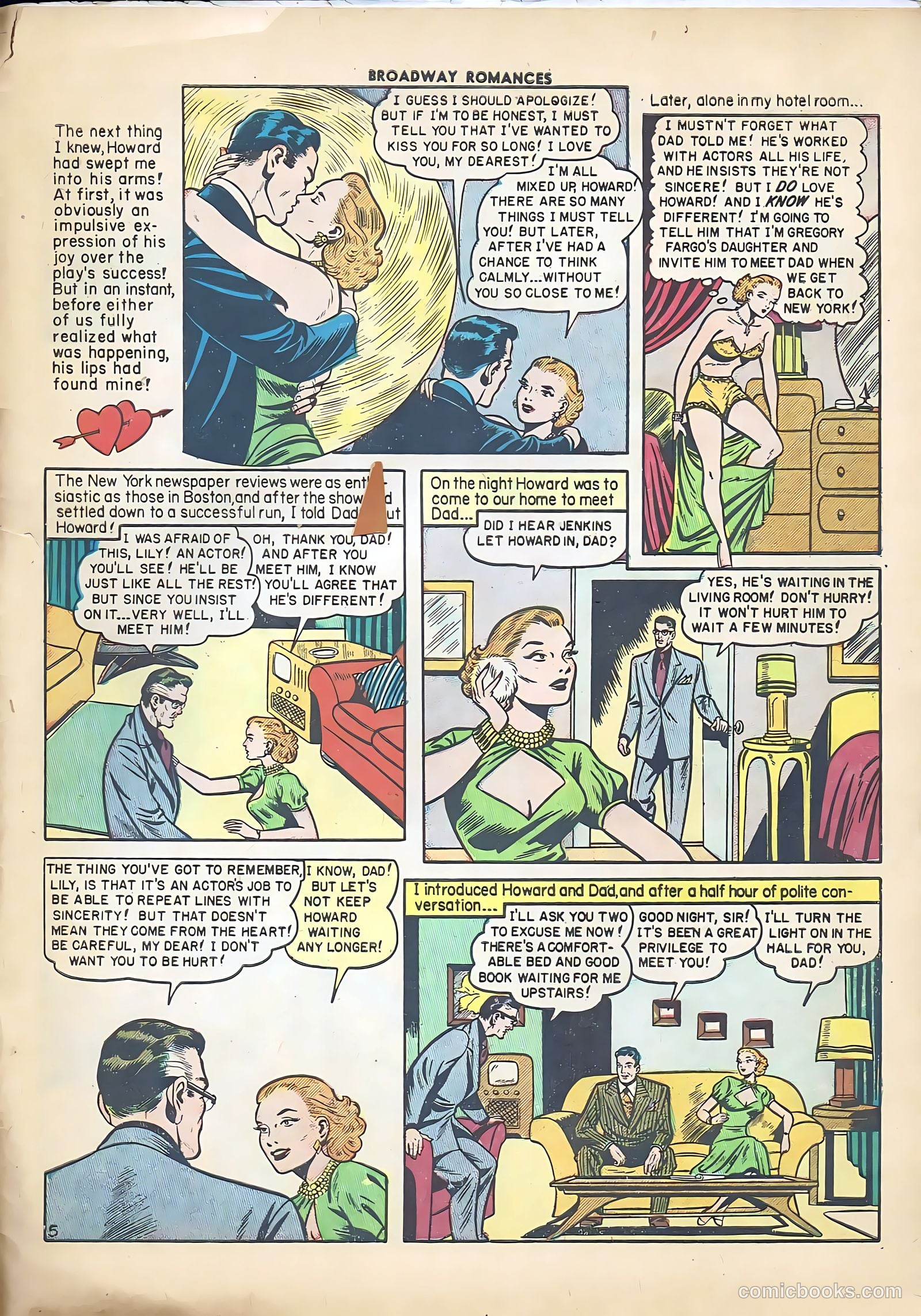Broadway Romances #4 (1950) — page 31 of 36