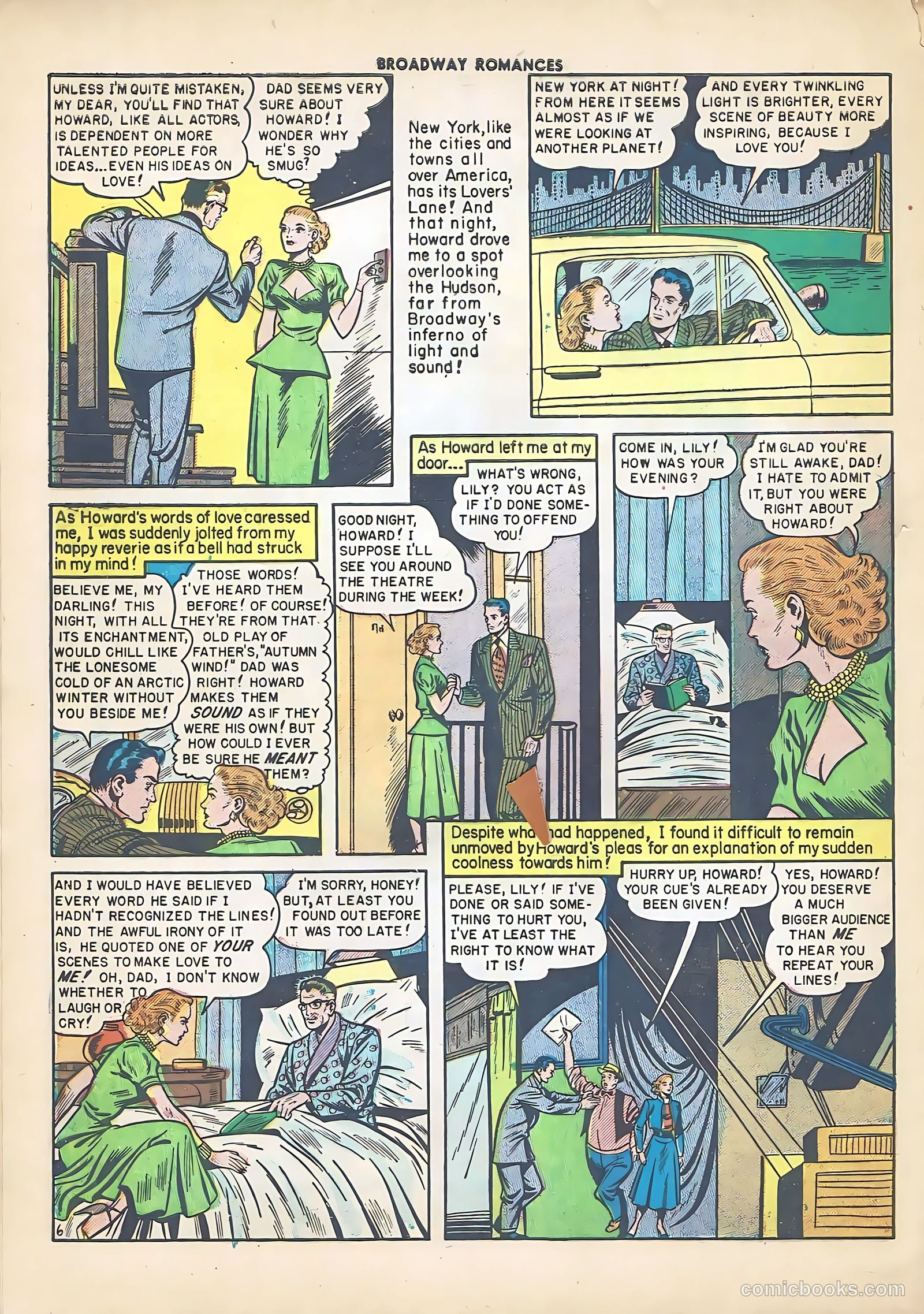 Broadway Romances #4 (1950) — page 32 of 36