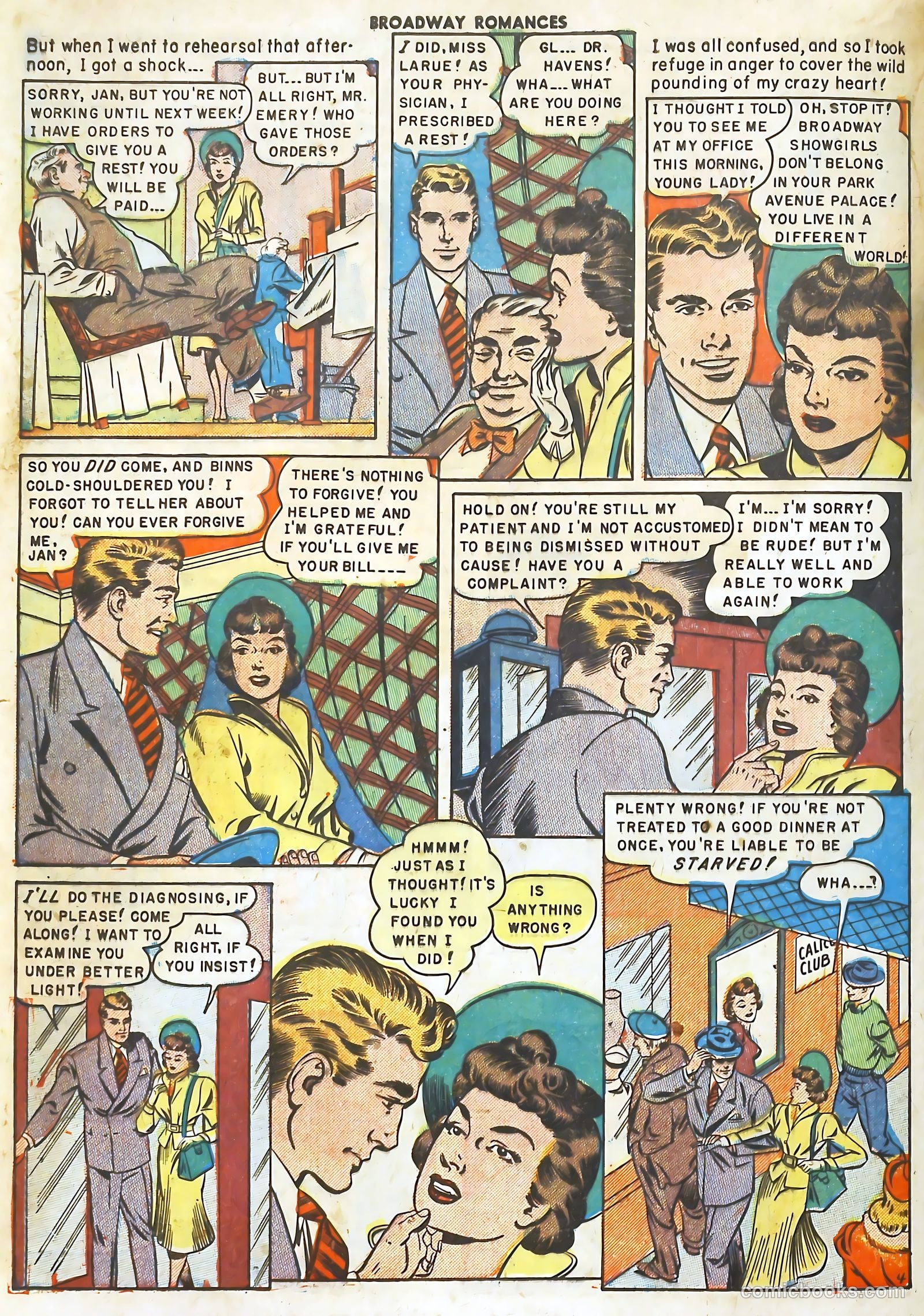Broadway Romances #5 (1950) — page 6 of 52