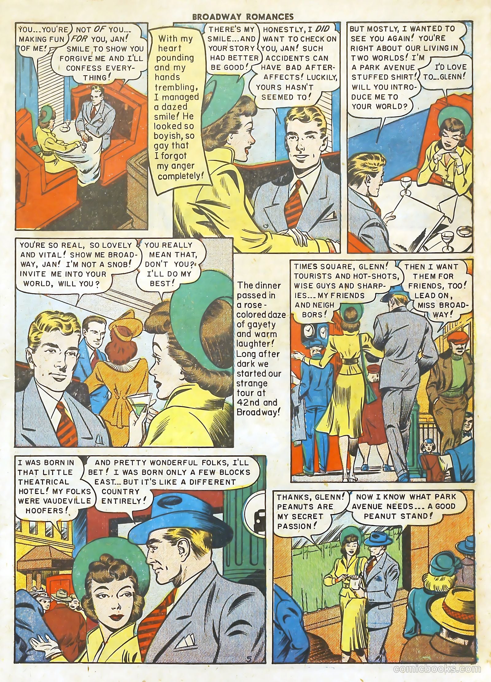 Broadway Romances #5 (1950) — page 7 of 52