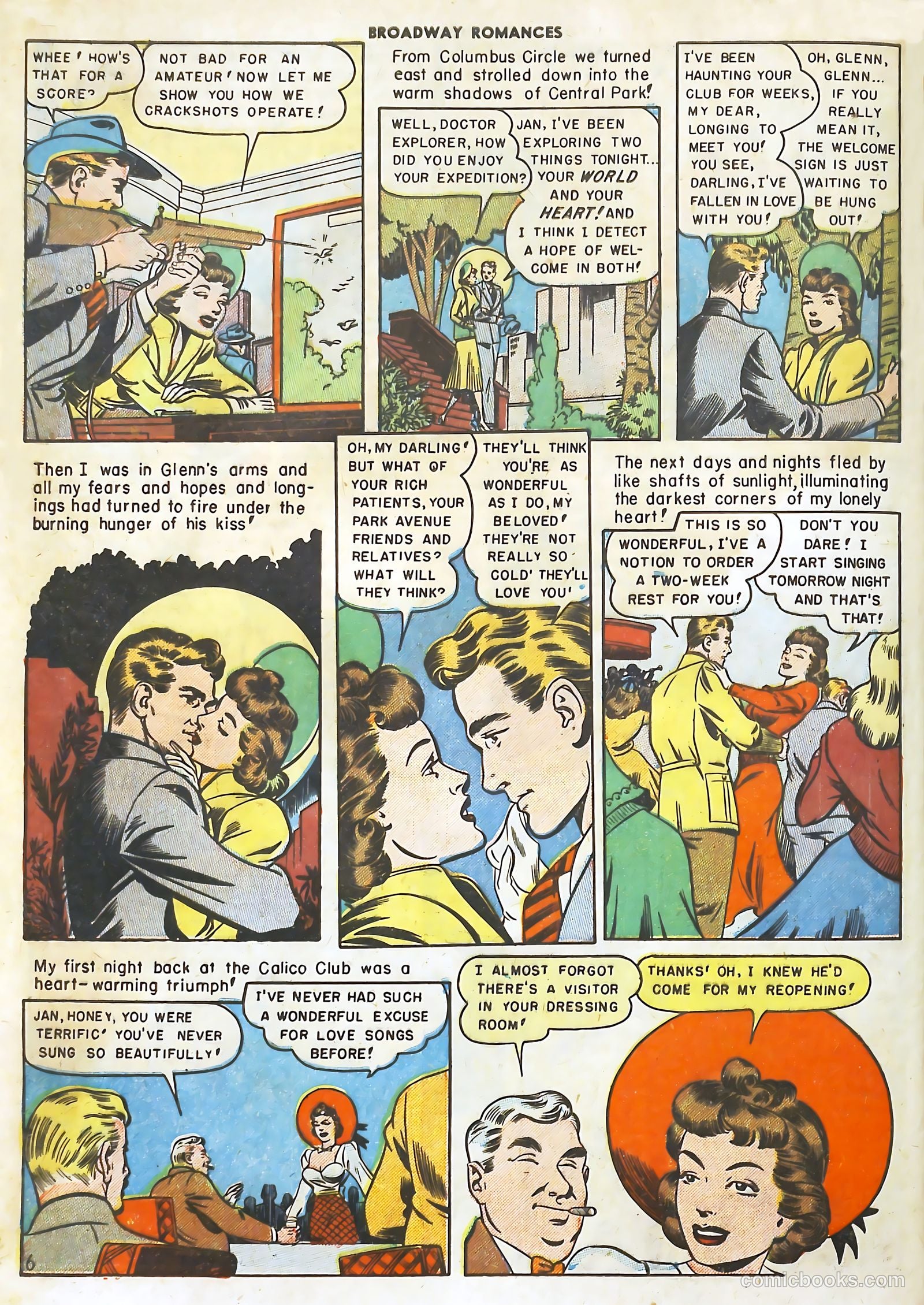Broadway Romances #5 (1950) — page 8 of 52