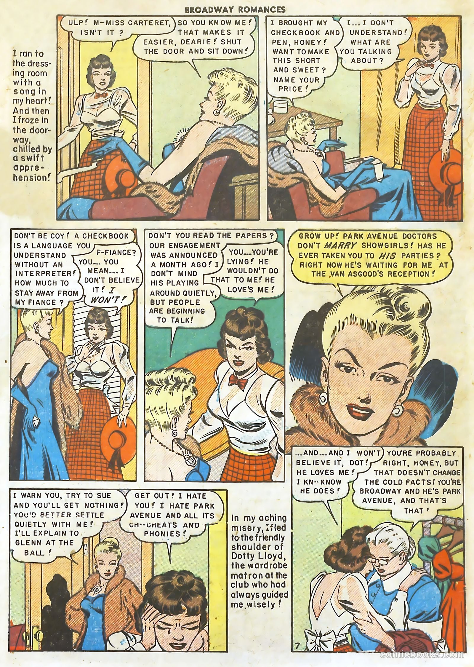 Broadway Romances #5 (1950) — page 9 of 52