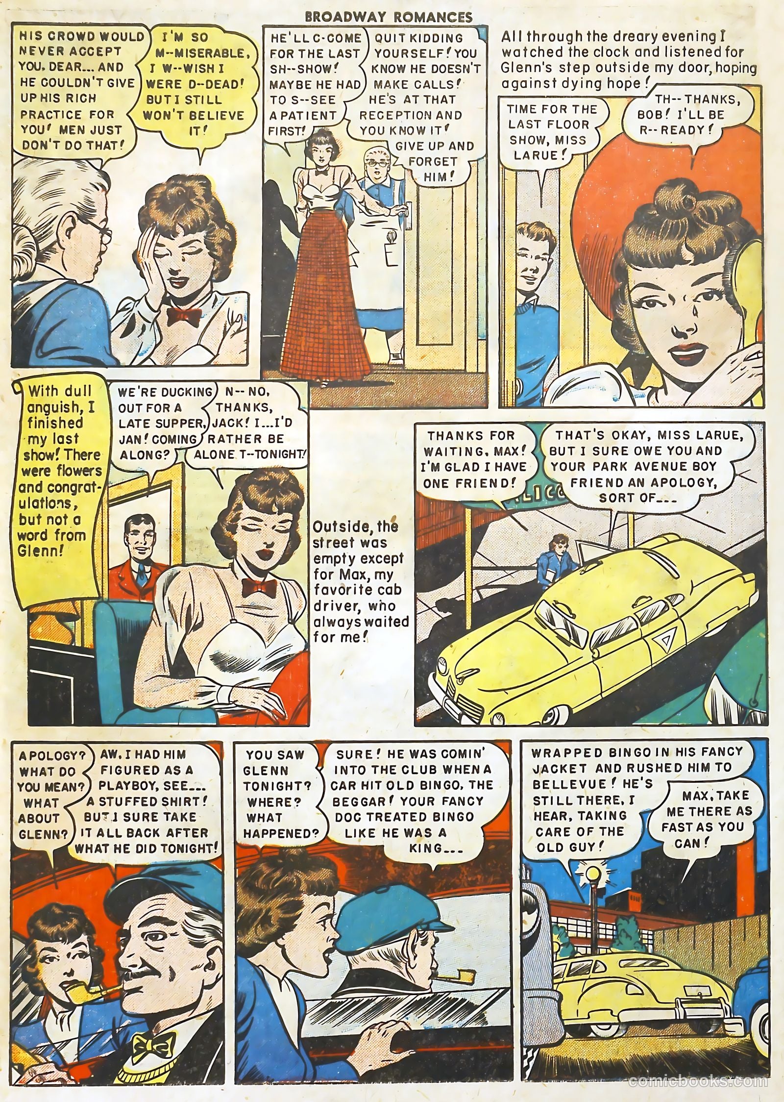 Broadway Romances #5 (1950) — page 10 of 52