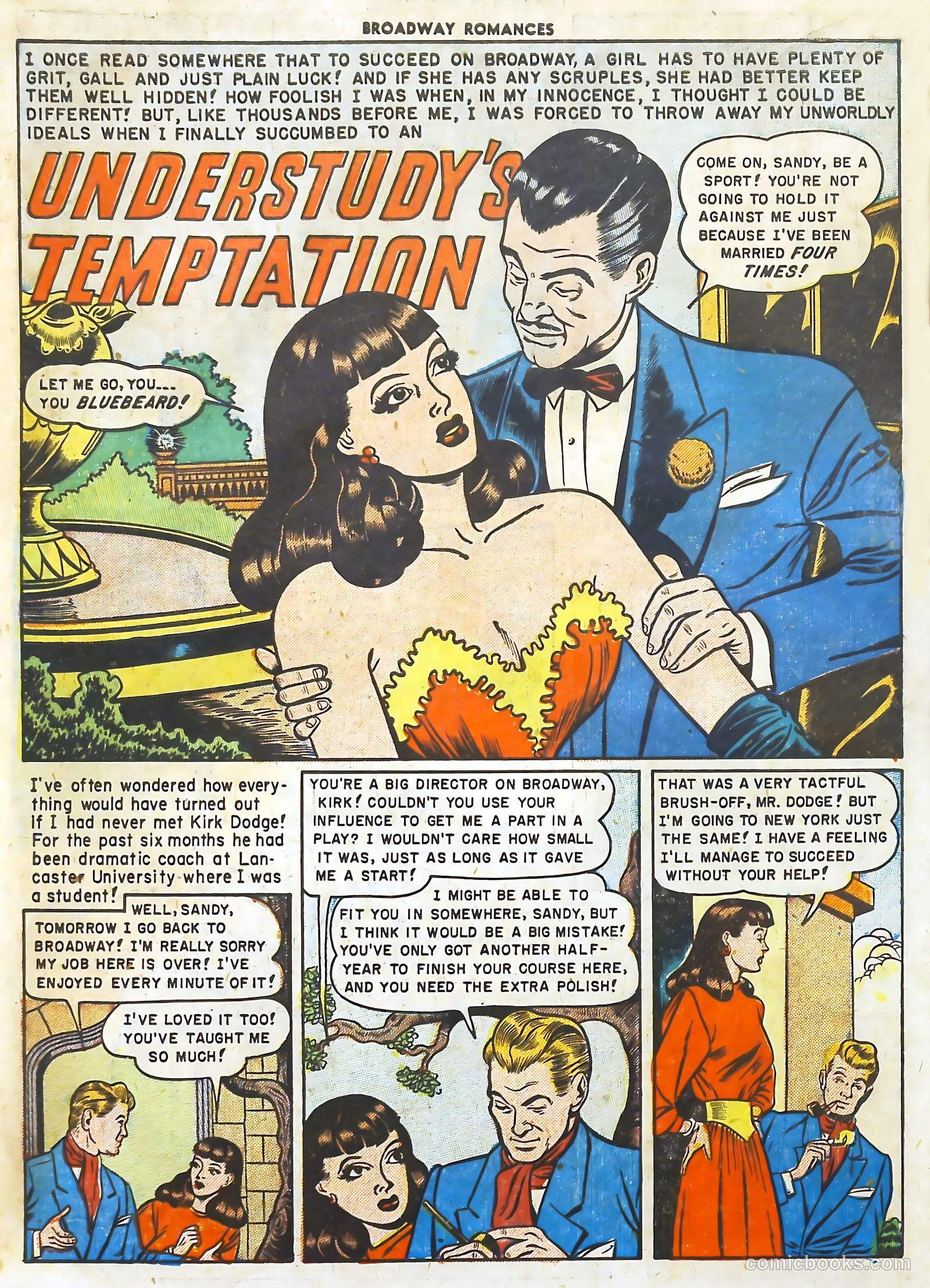 Broadway Romances #5 (1950) — page 12 of 52