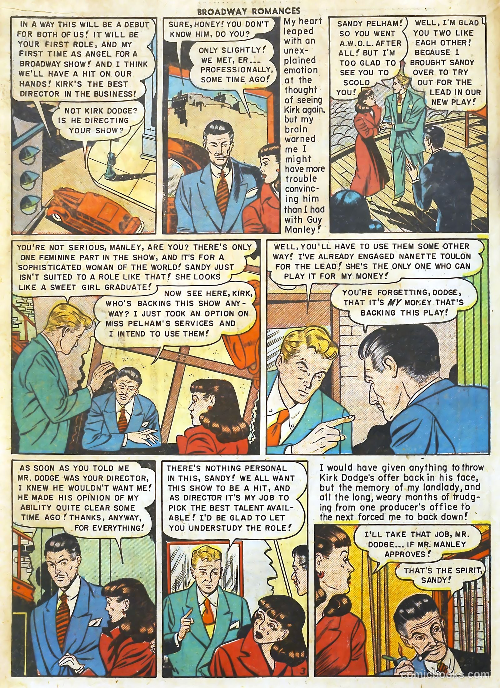 Broadway Romances #5 (1950) — page 14 of 52