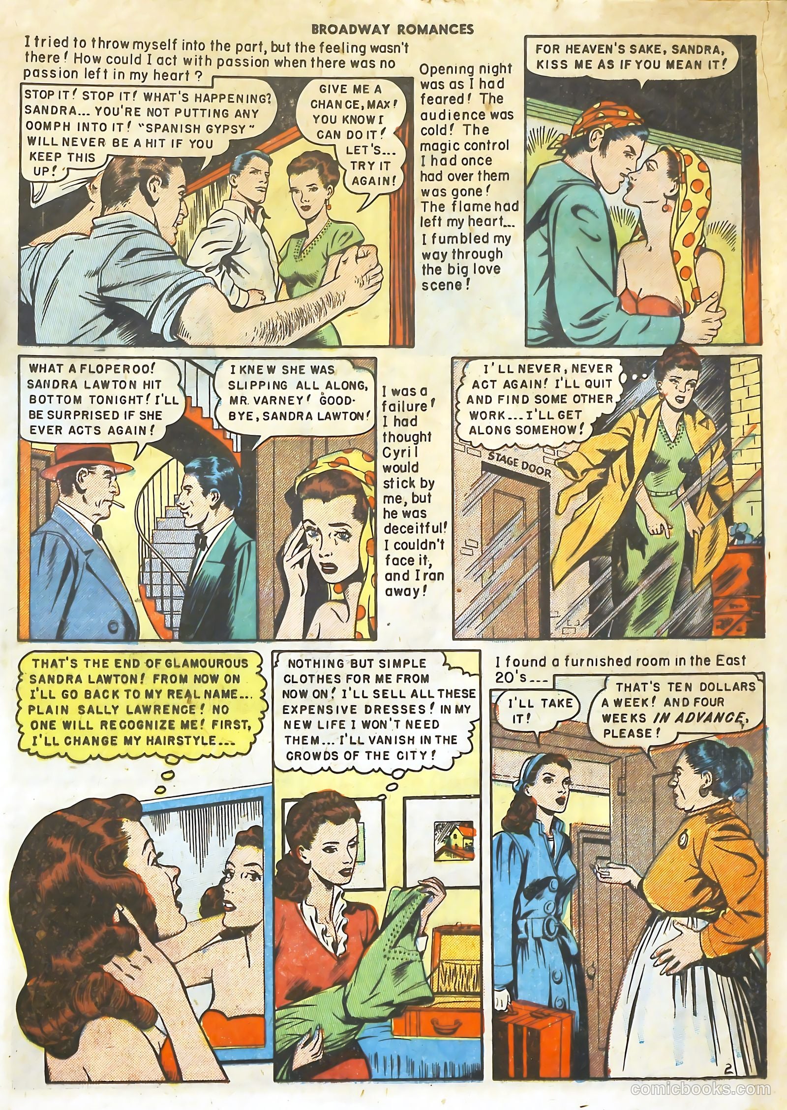 Broadway Romances #5 (1950) — page 21 of 52