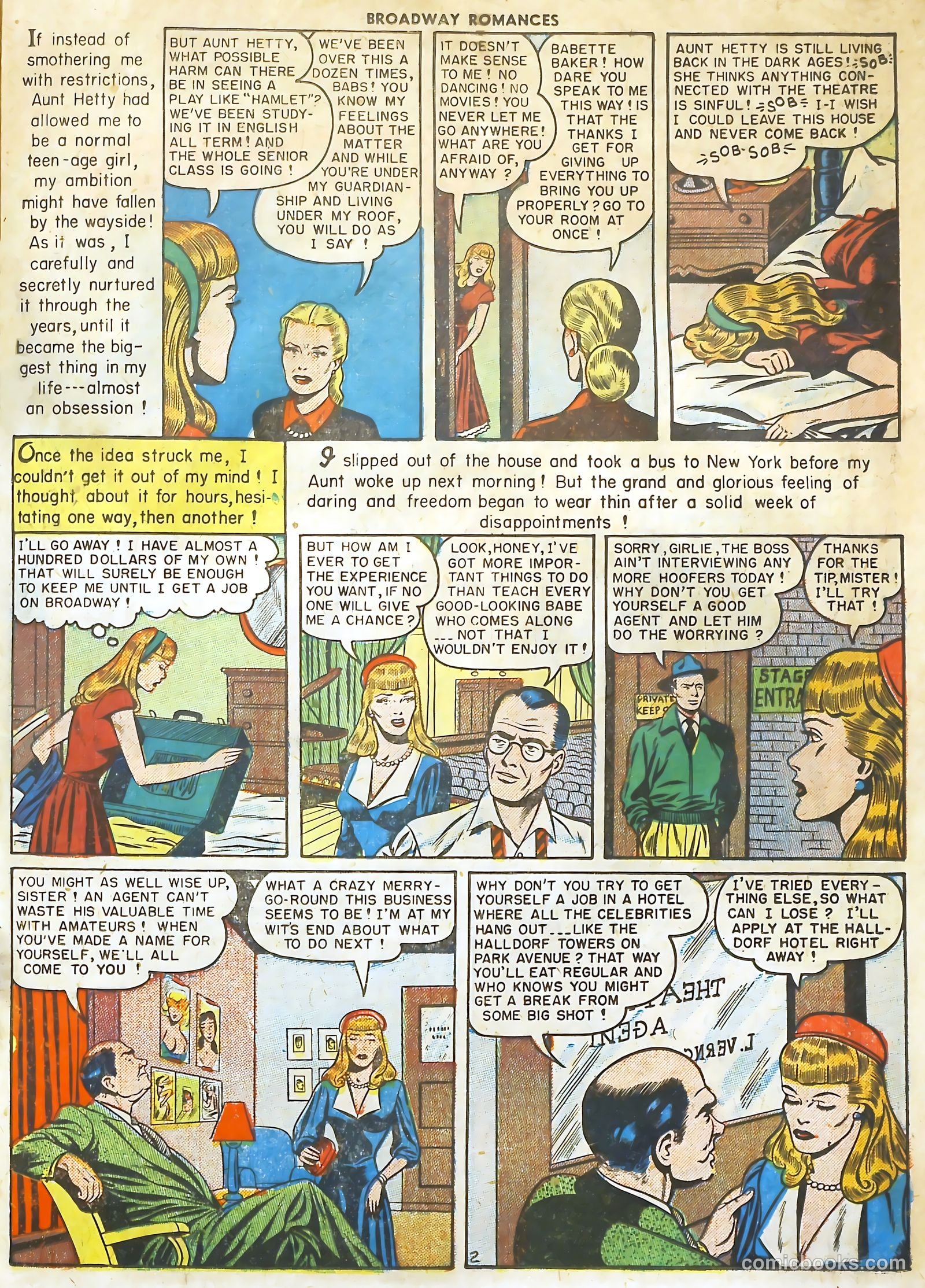 Broadway Romances #5 (1950) — page 29 of 52