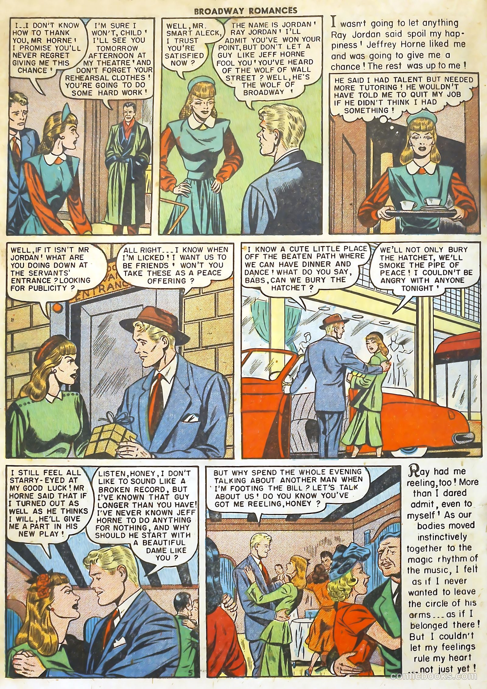 Broadway Romances #5 (1950) — page 32 of 52