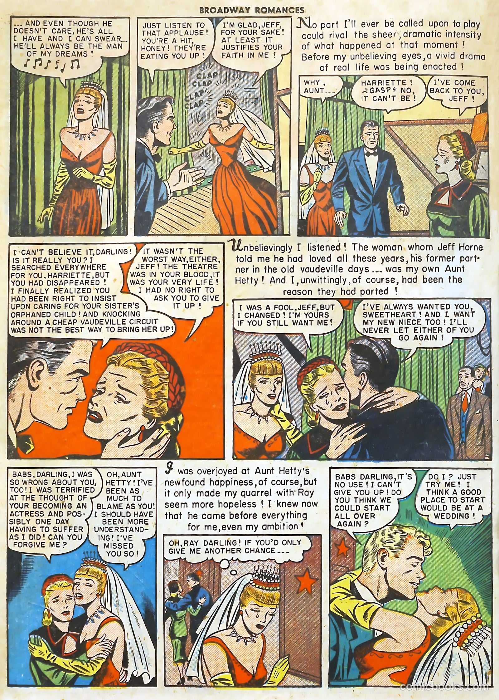 Broadway Romances #5 (1950) — page 36 of 52