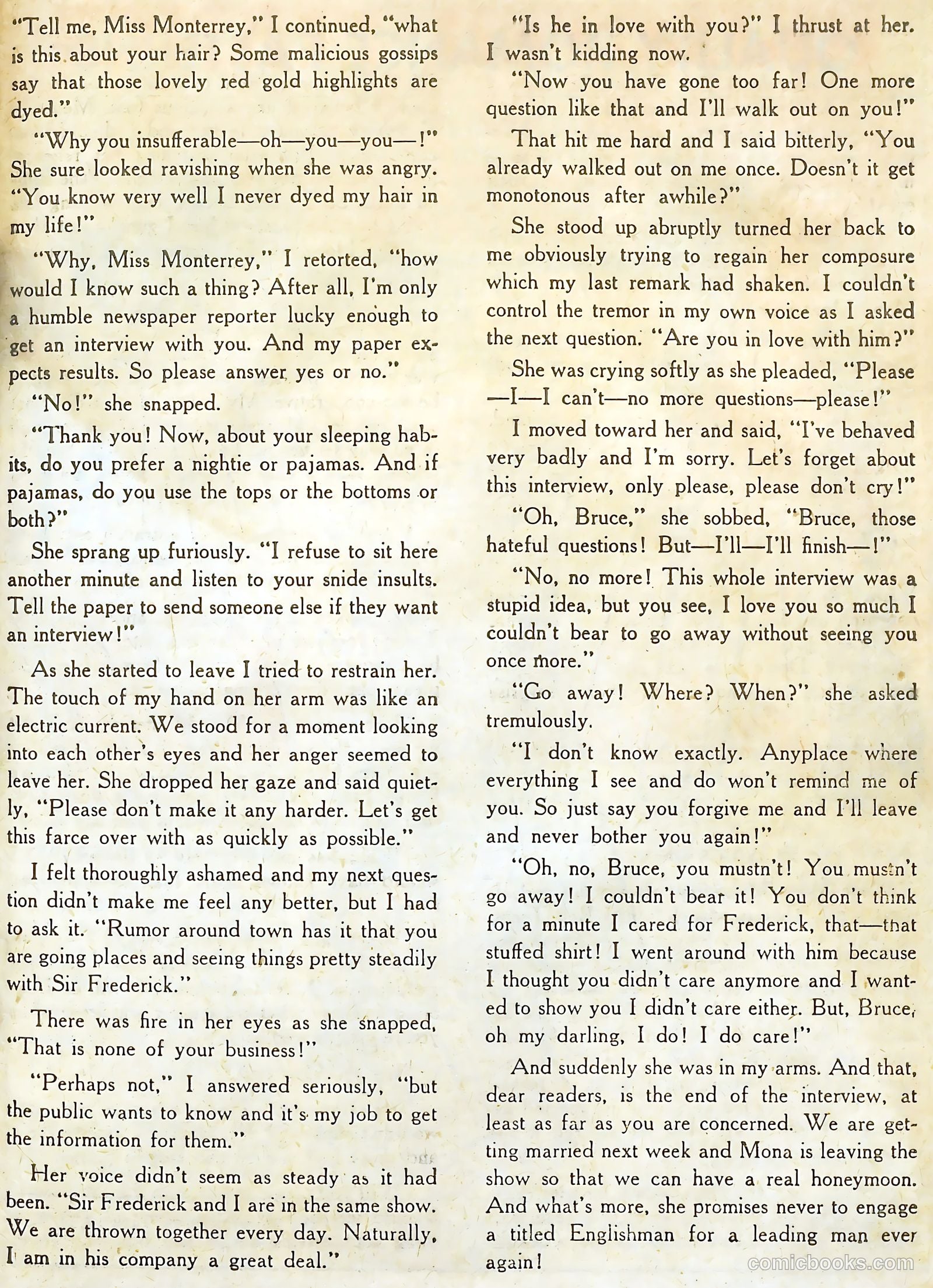 Broadway Romances #5 (1950) — page 39 of 52