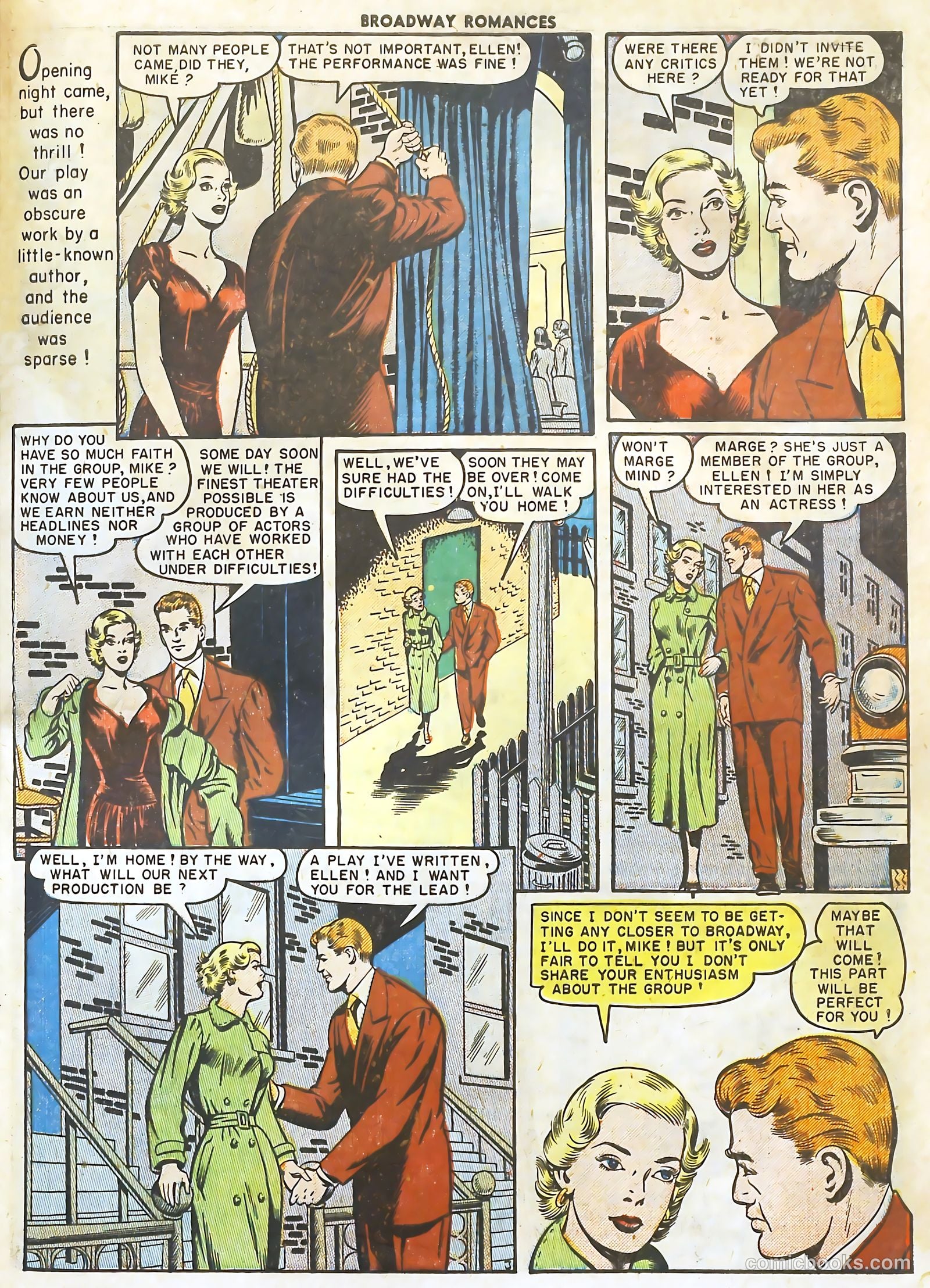 Broadway Romances #5 (1950) — page 43 of 52