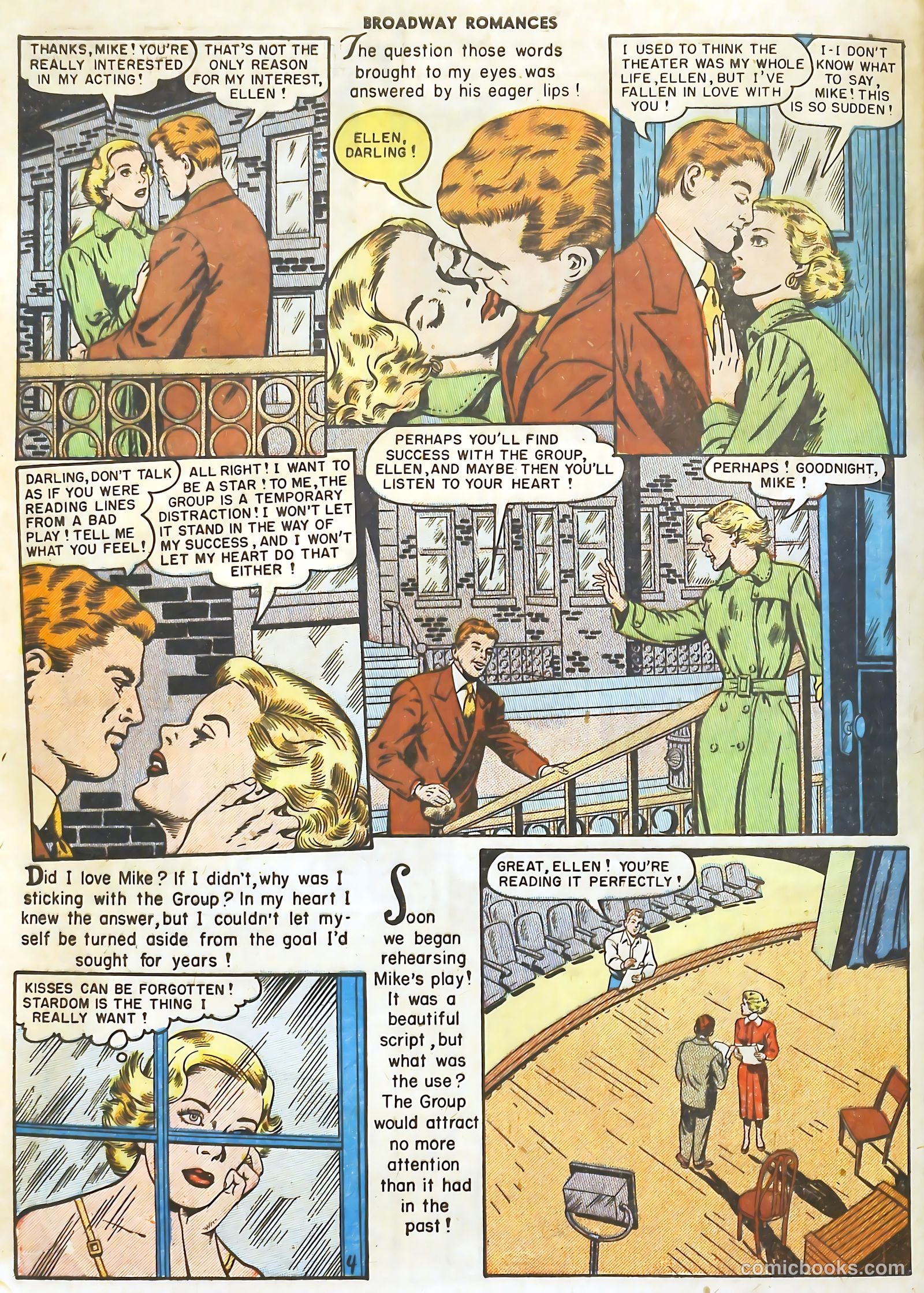 Broadway Romances #5 (1950) — page 44 of 52